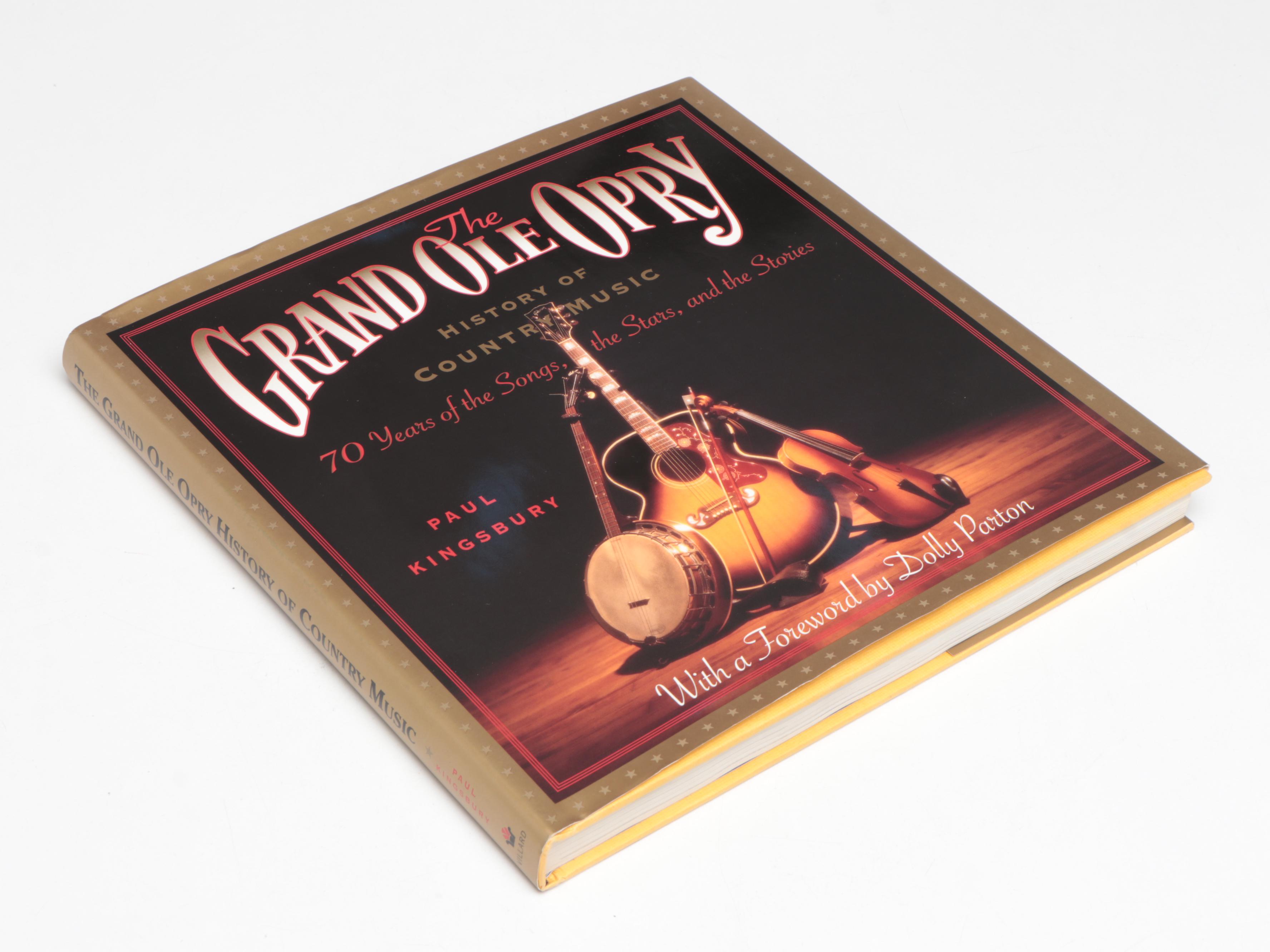 "Historic Photos of The Opry" by Jim McGuire and Other American Books