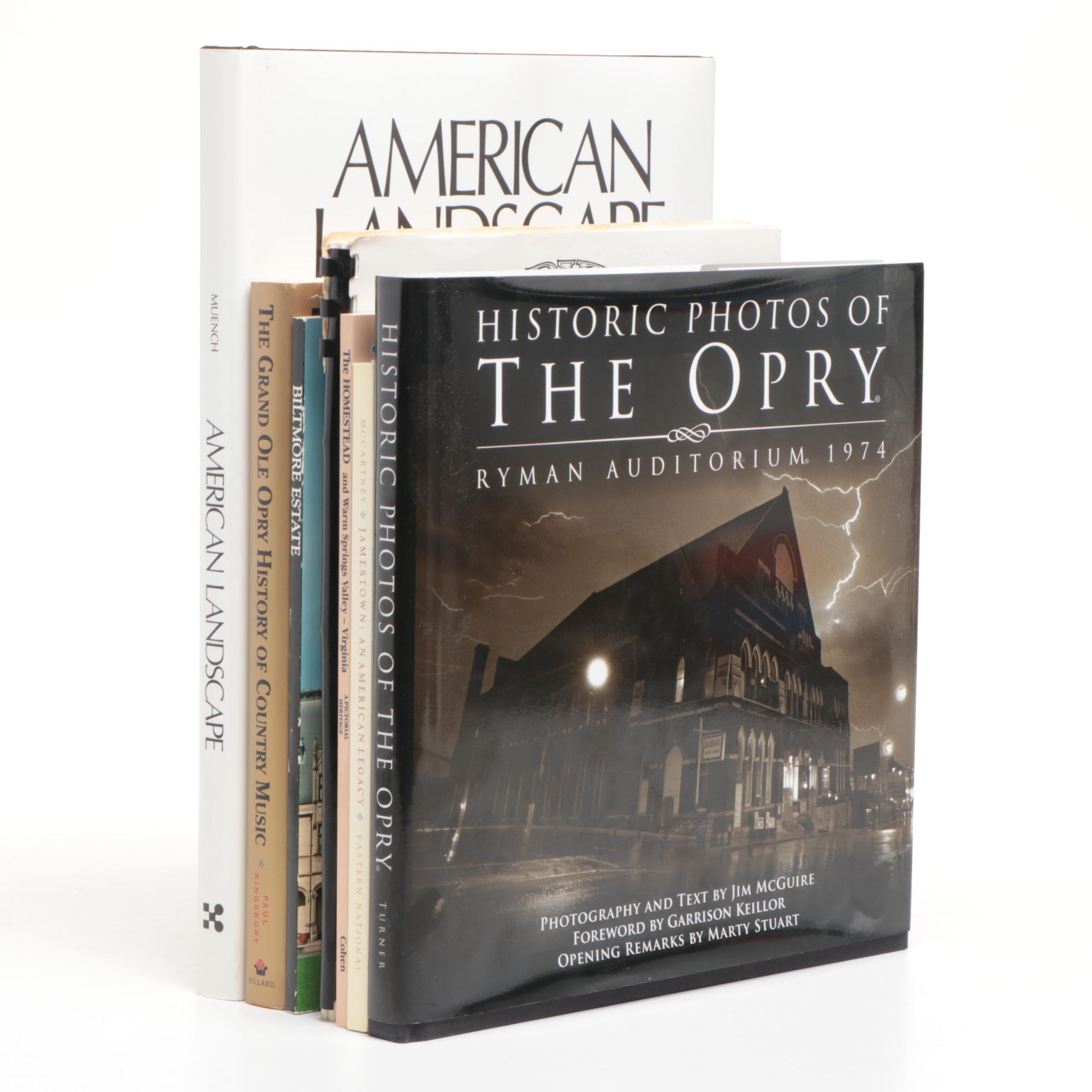 "Historic Photos of The Opry" by Jim McGuire and Other American Books