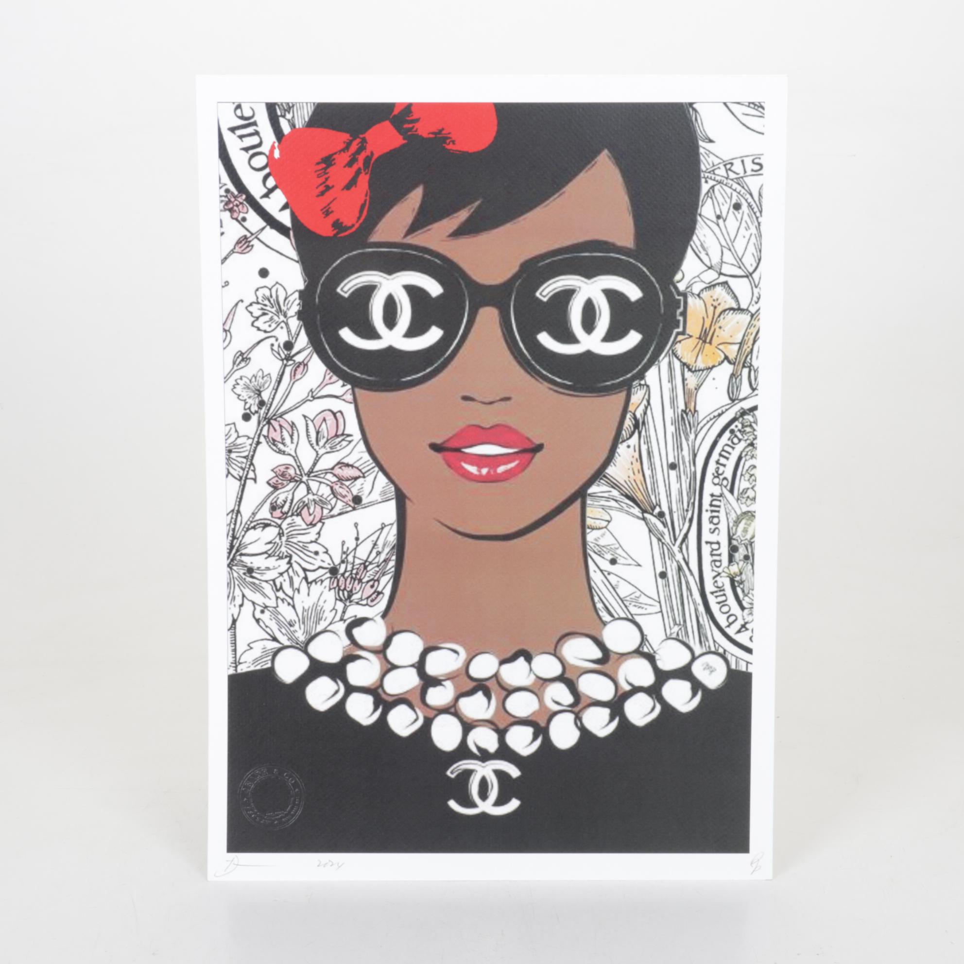 Death NYC Pop Art Homage to Chanel, 2024