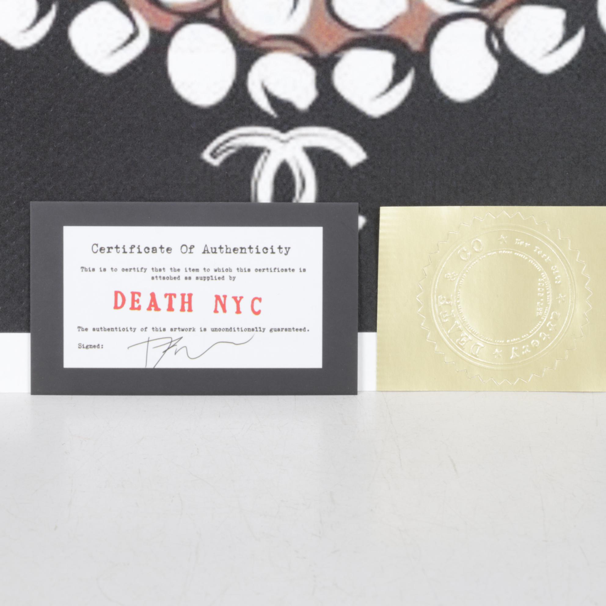 Death NYC Pop Art Homage to Chanel, 2024