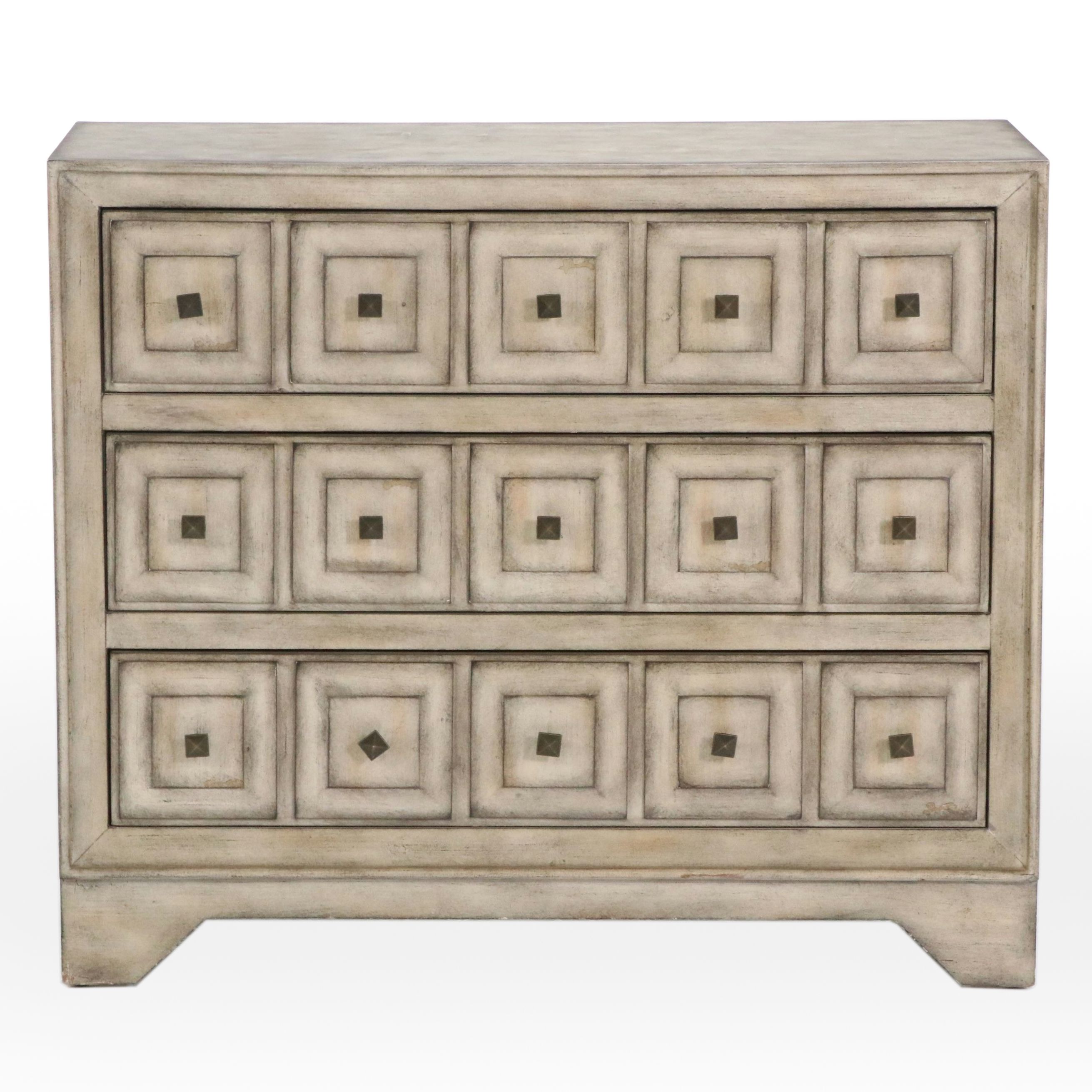 Office Star Products Apothecary Style Three Drawer Chest