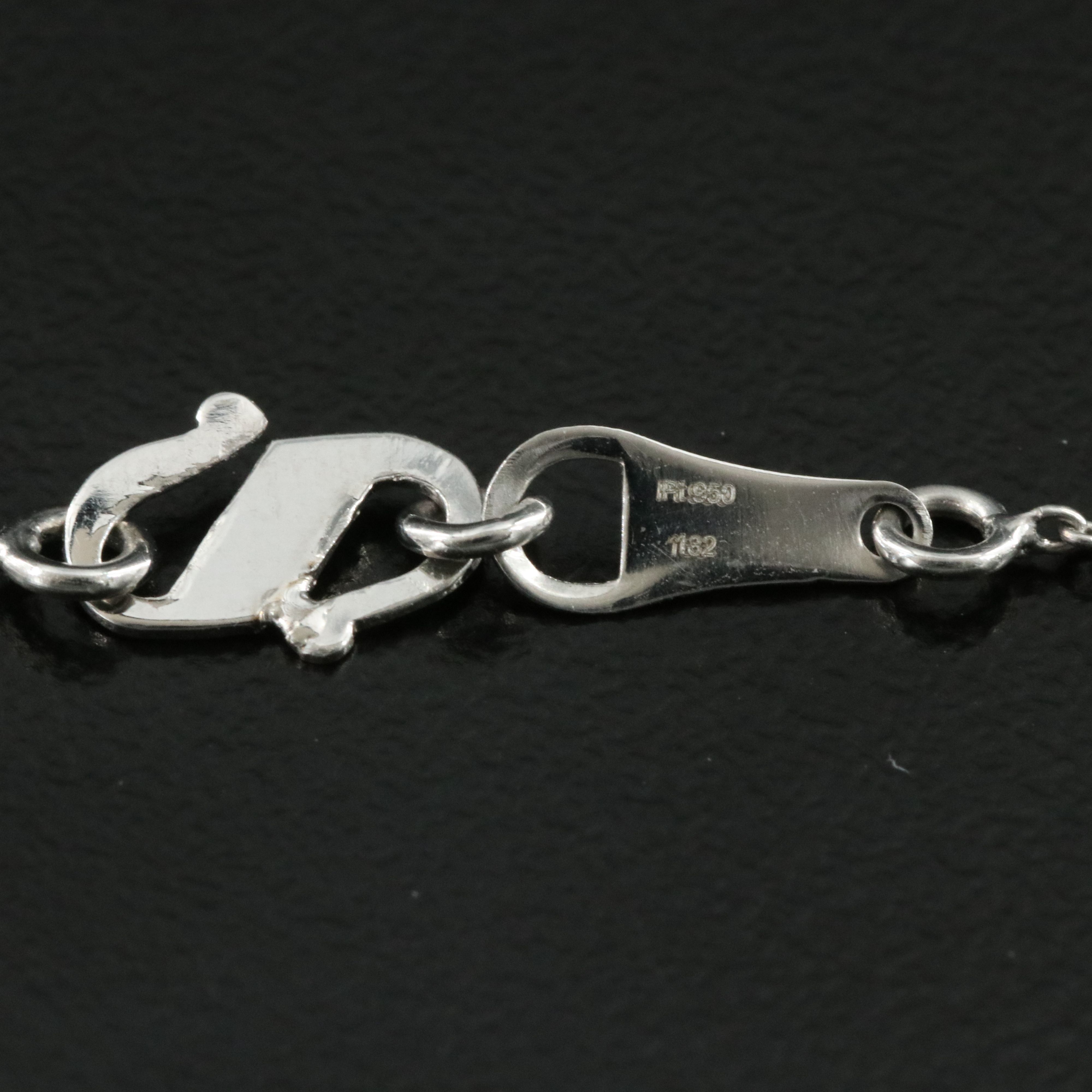 Platinum 3.02 CT Lab Grown Diamond Solitaire Necklace with IGI Report