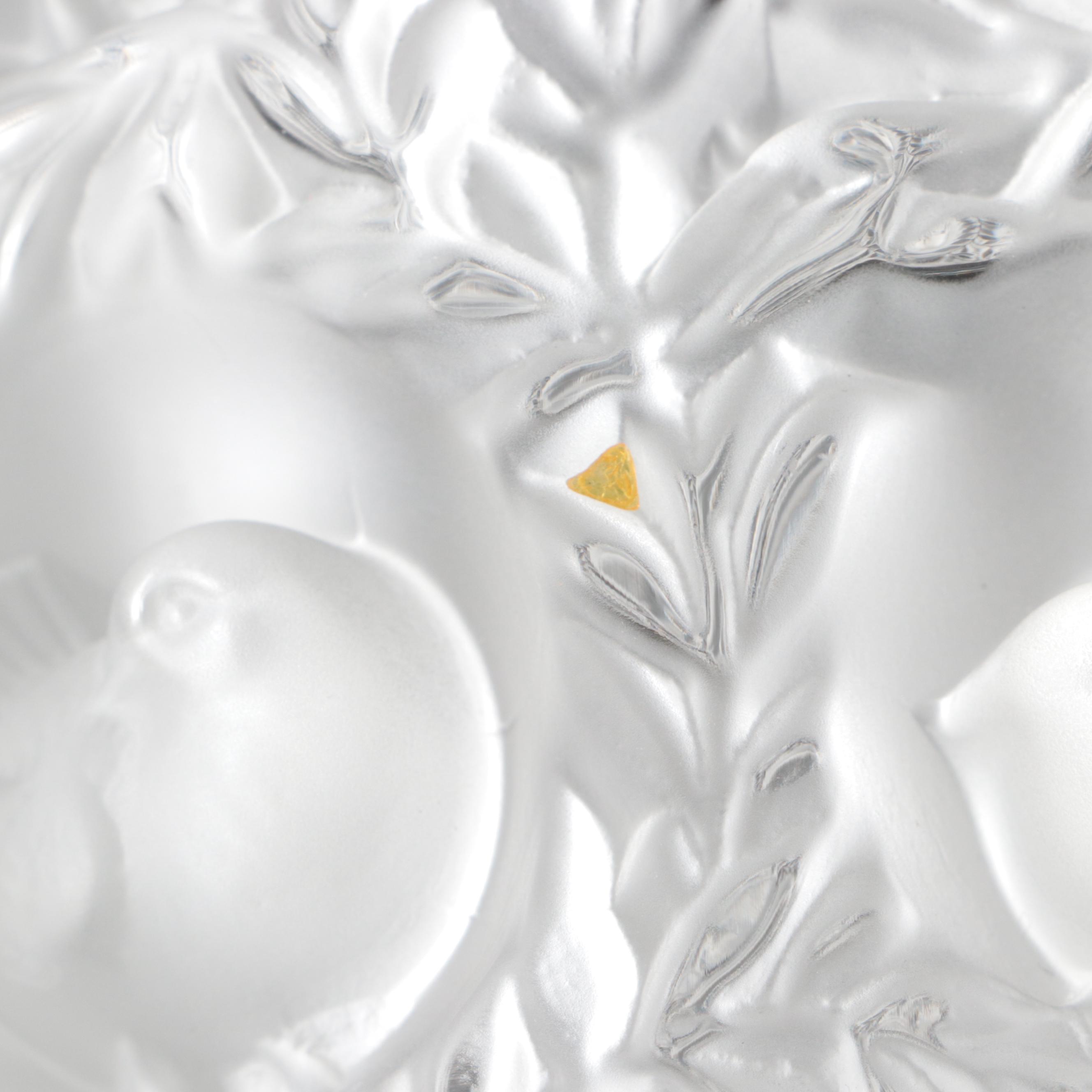 Lalique "Bagatelle" Crystal Vase