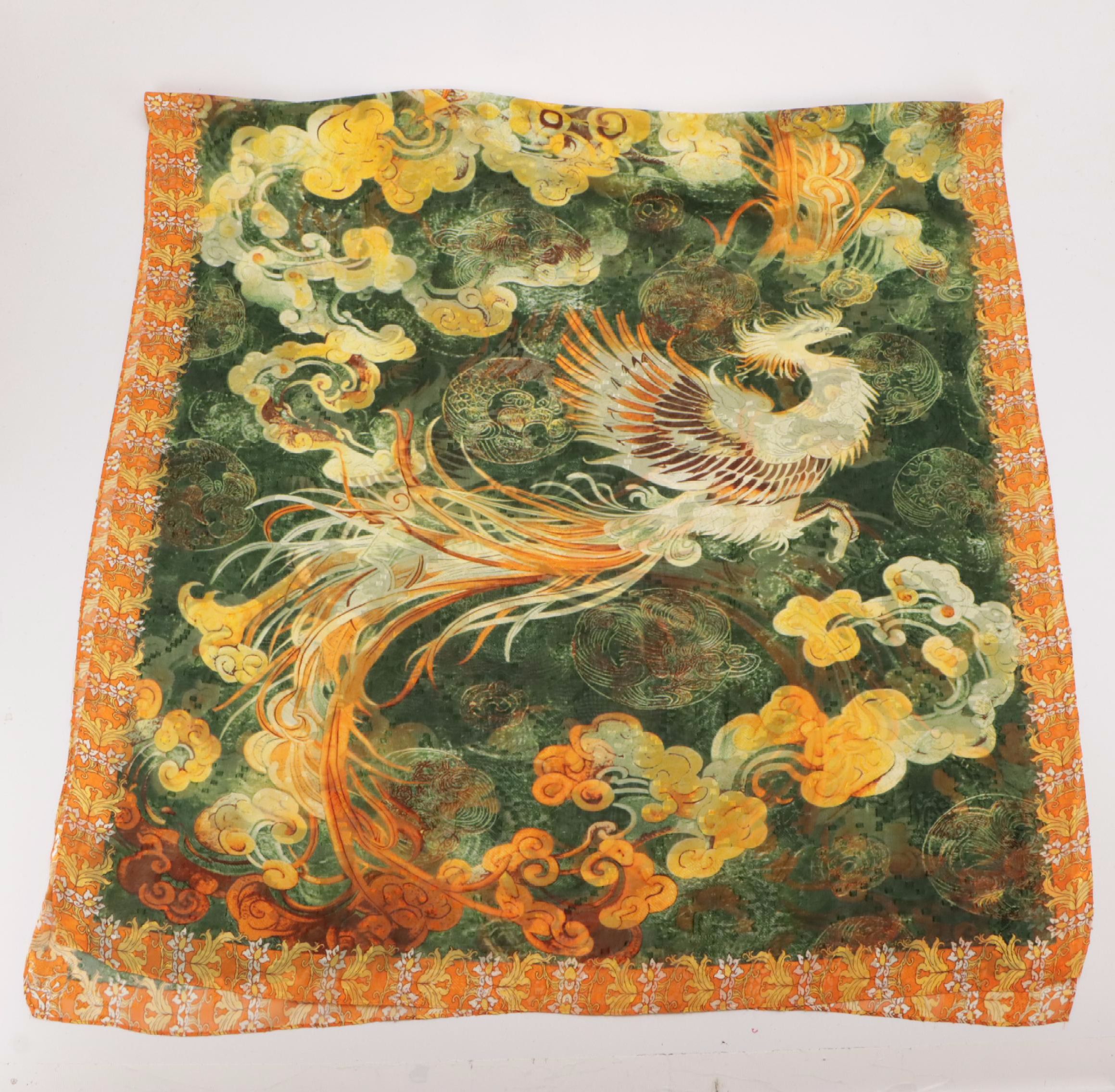 Suhangsichou Silk Jacquard Scarf