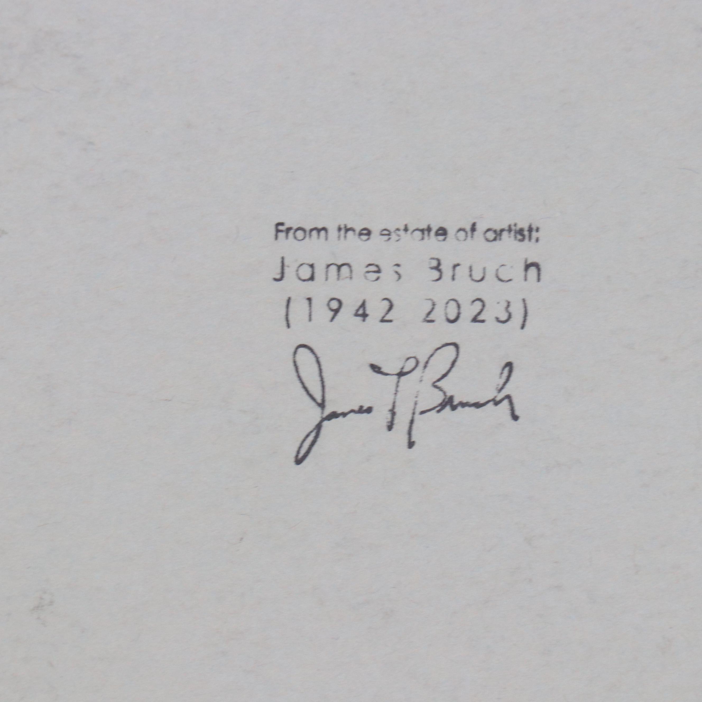 James L. Bruch Watercolor Illustration After Carl Barks "Uncle Scrooge"