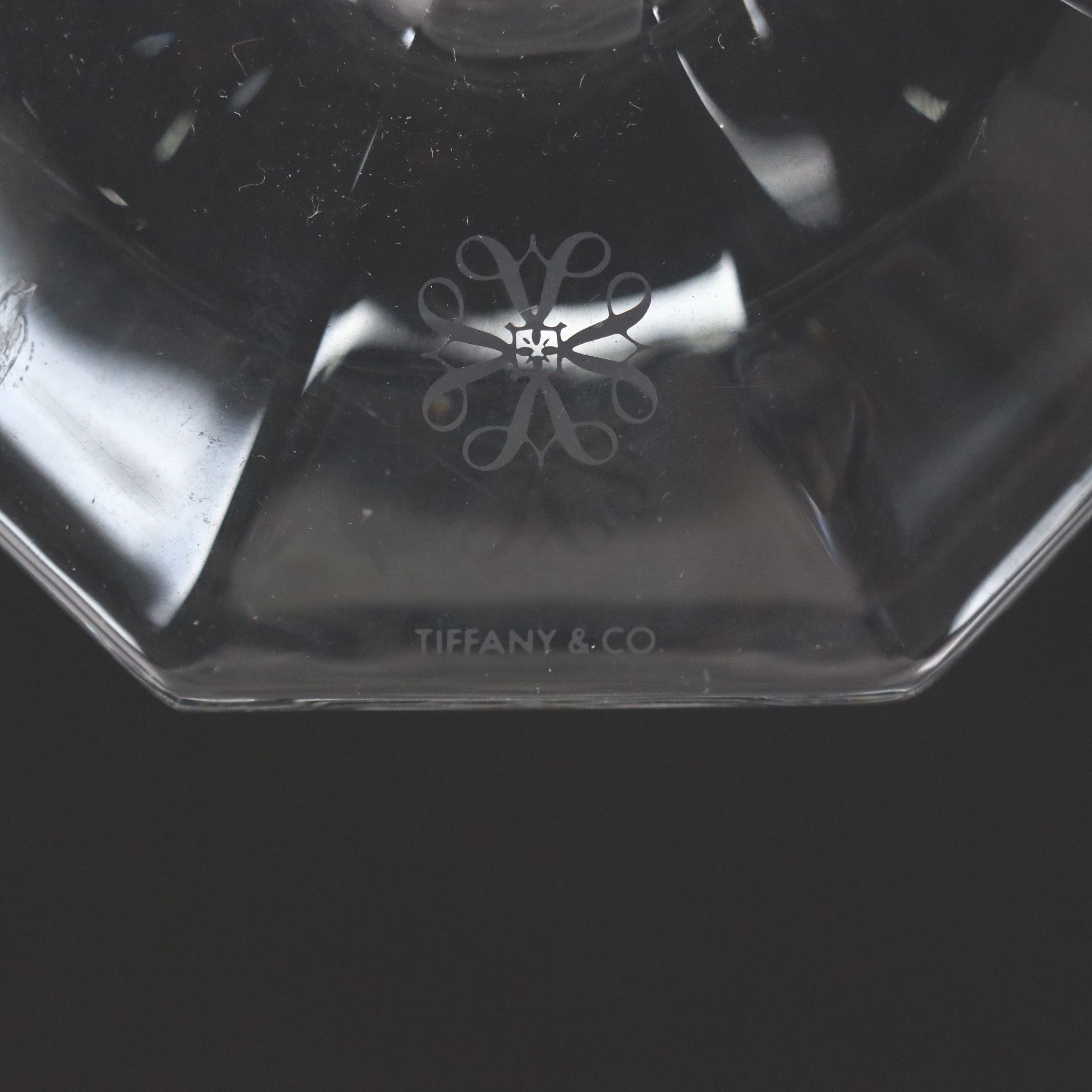 Tiffany & Co. Crystal Candlesticks