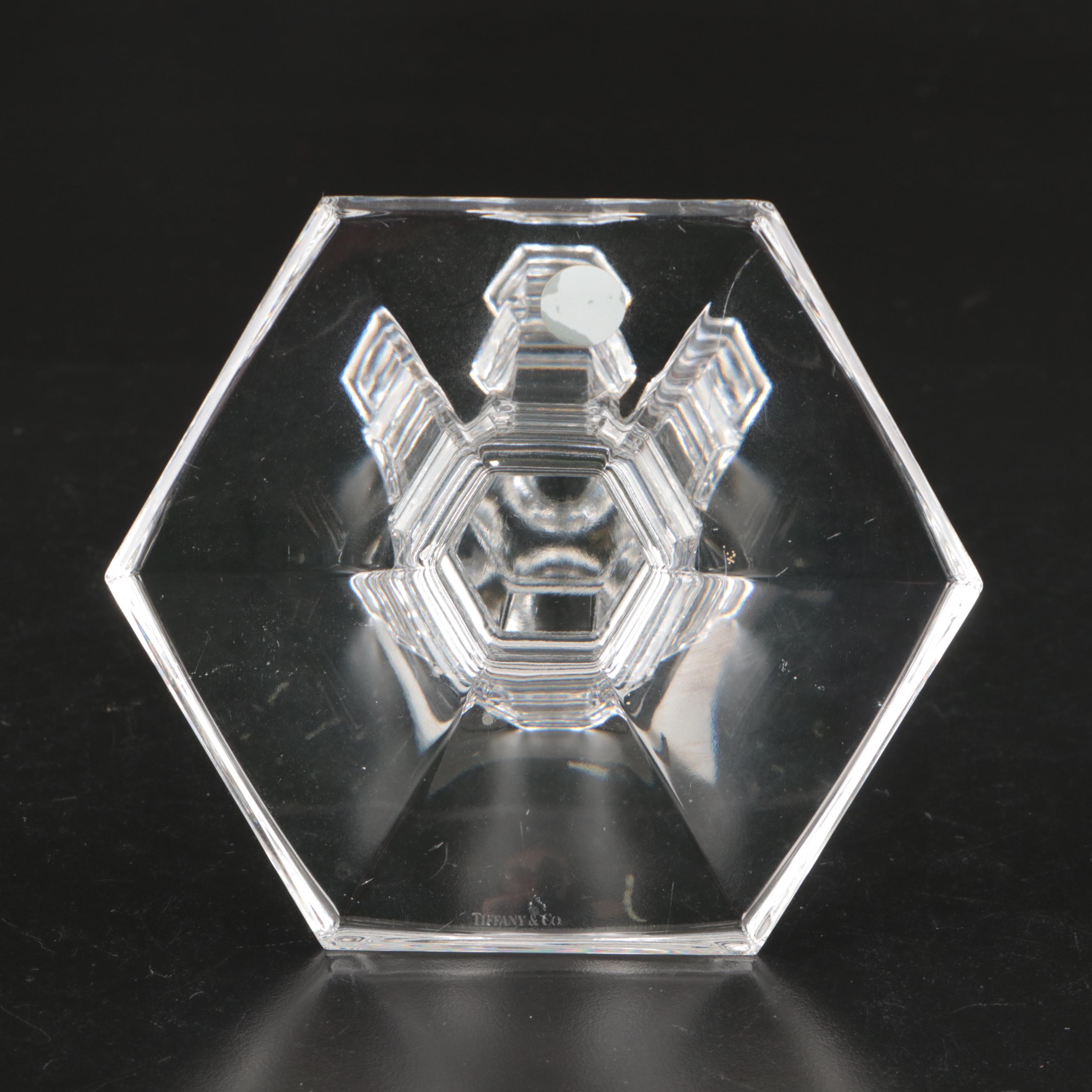 Tiffany & Co. "Windham" Crystal Candlesticks