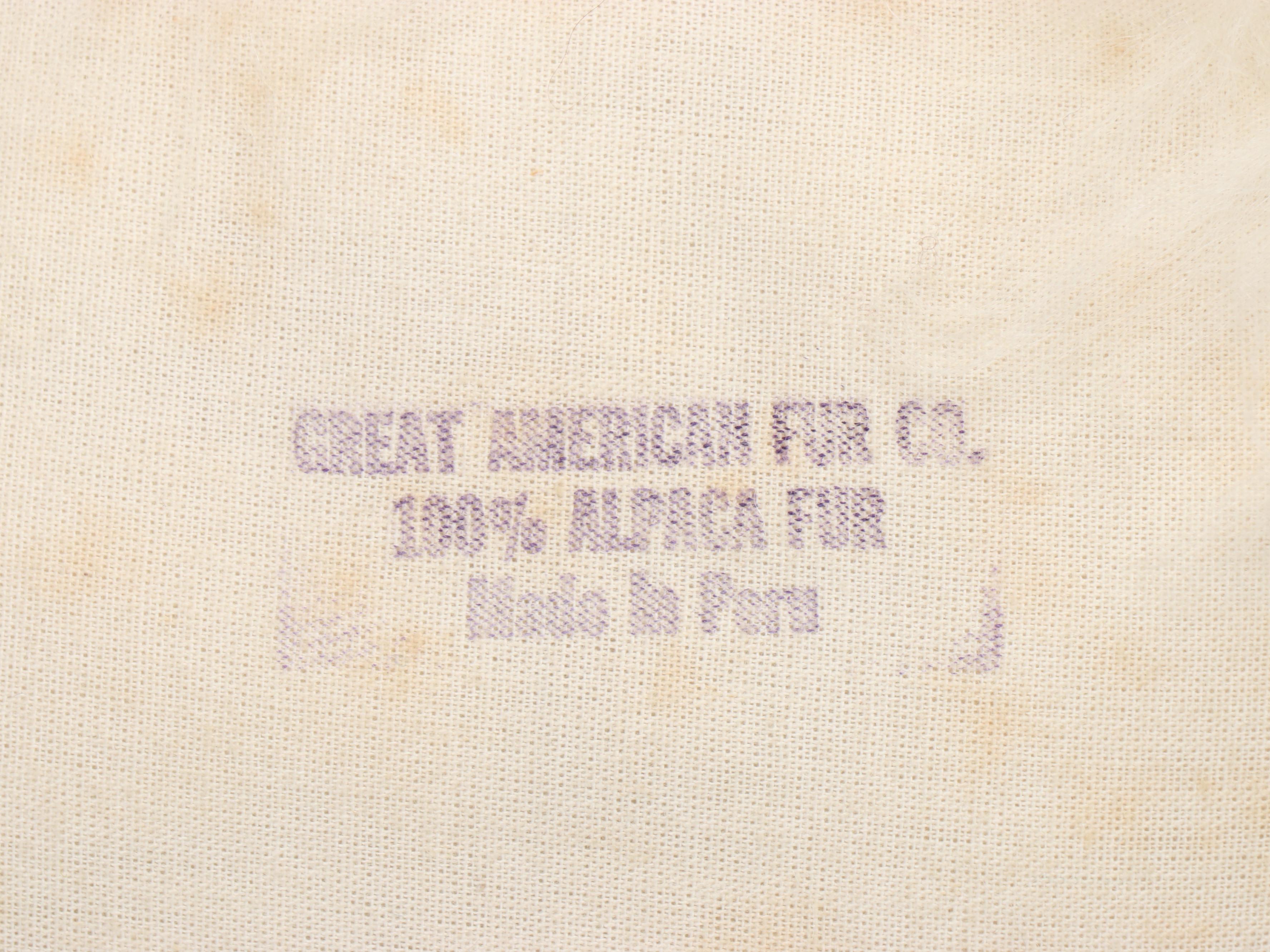 Peruvian Great American Fur Co. Alpaca Throw Pillow and Blanket