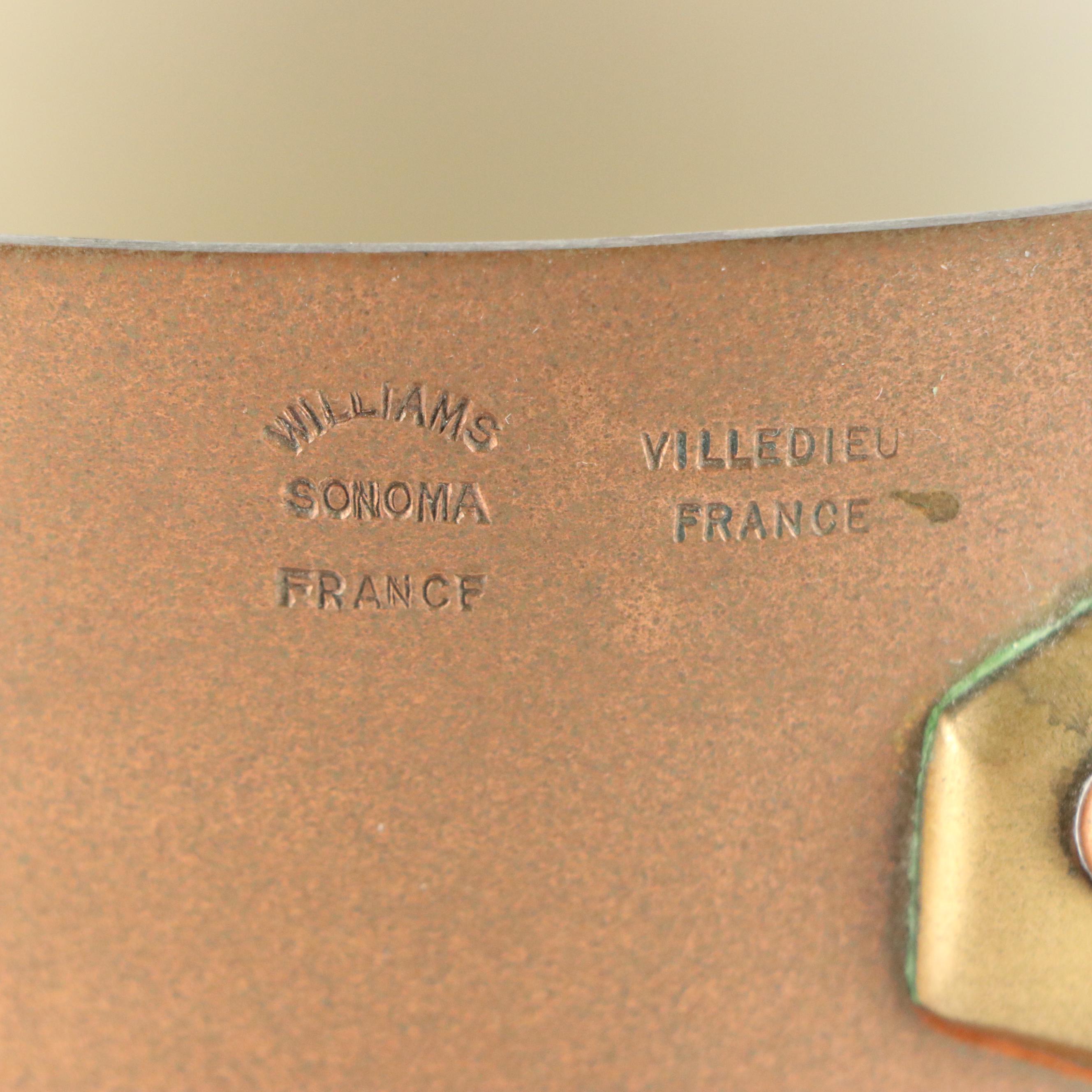 Williams-Sonoma and Other Copper Pots and Pans