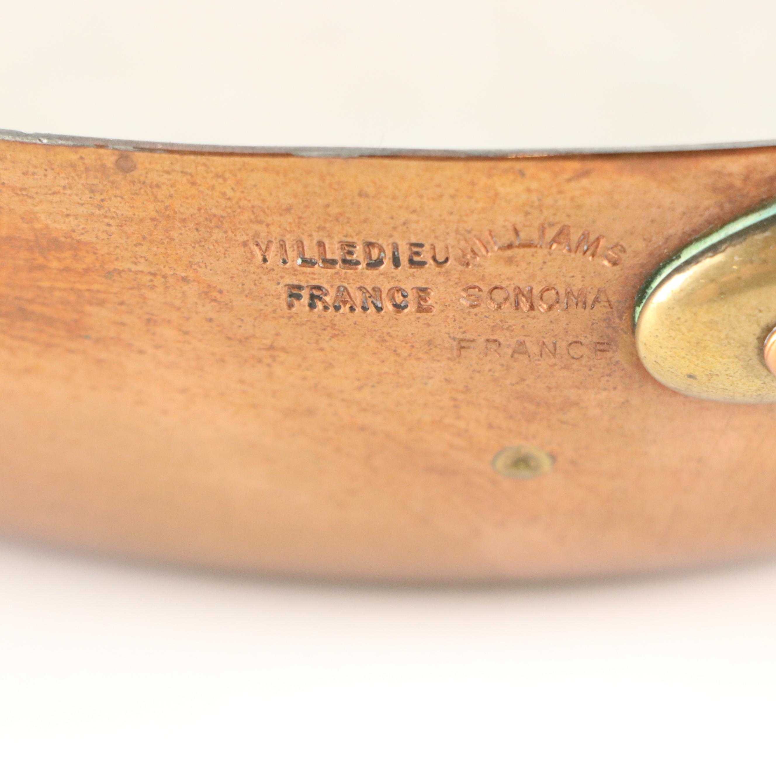 Williams-Sonoma and Other Copper Pots and Pans