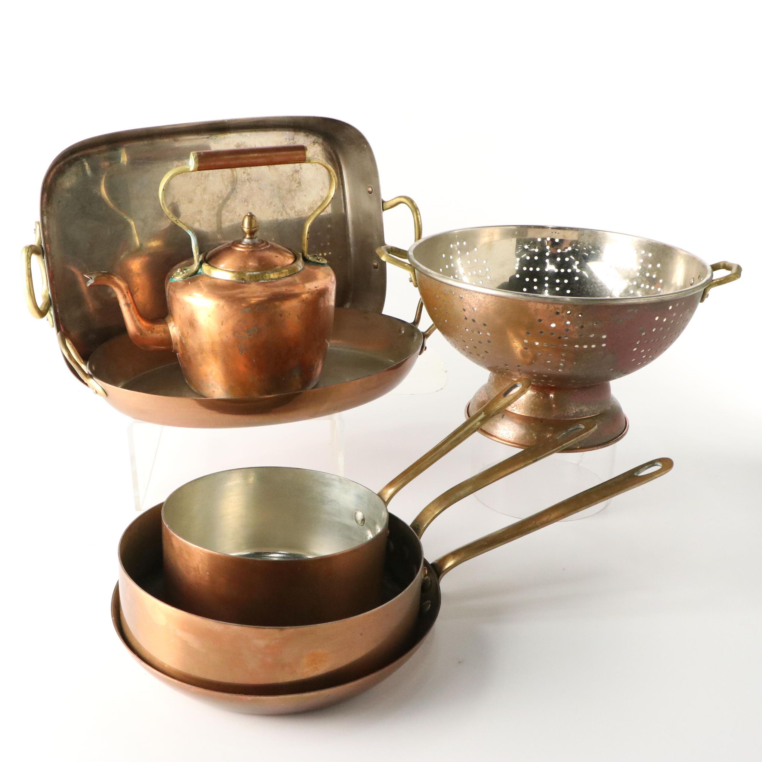 Williams-Sonoma and Other Copper Pots and Pans