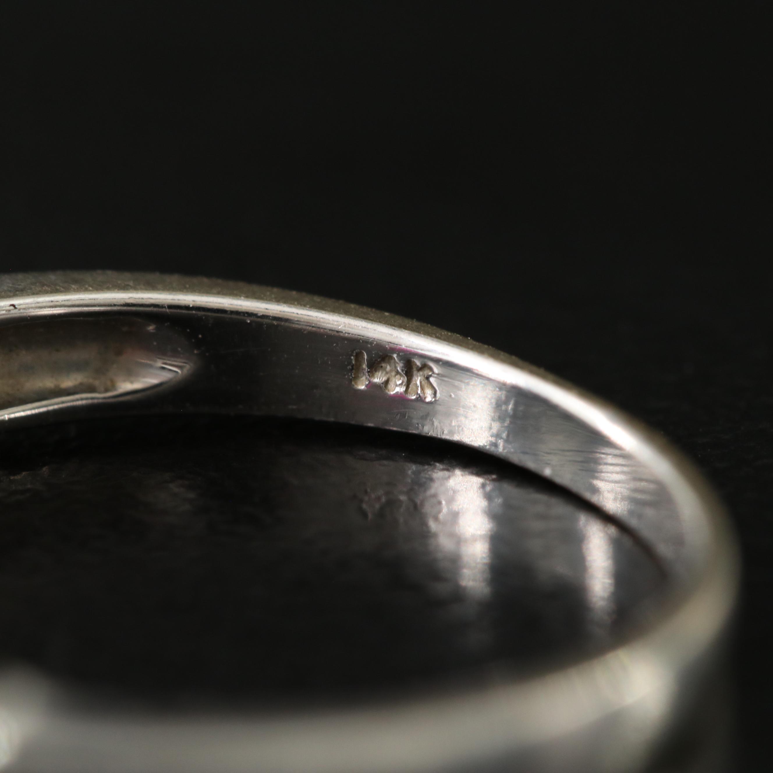 14K Ruby and Diamond Ring