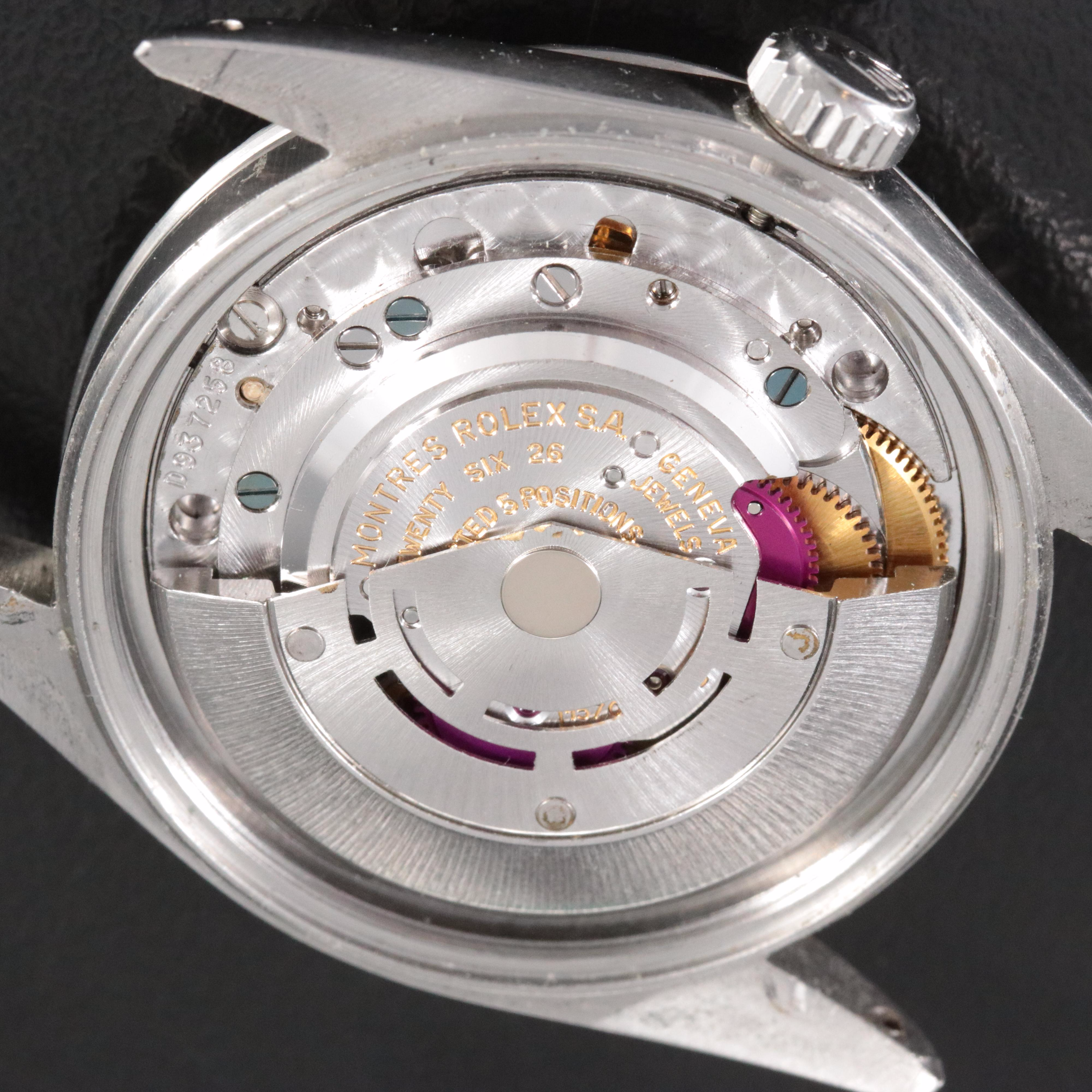 1973 Rolex Datejust Model 1603 Steelinox Watch