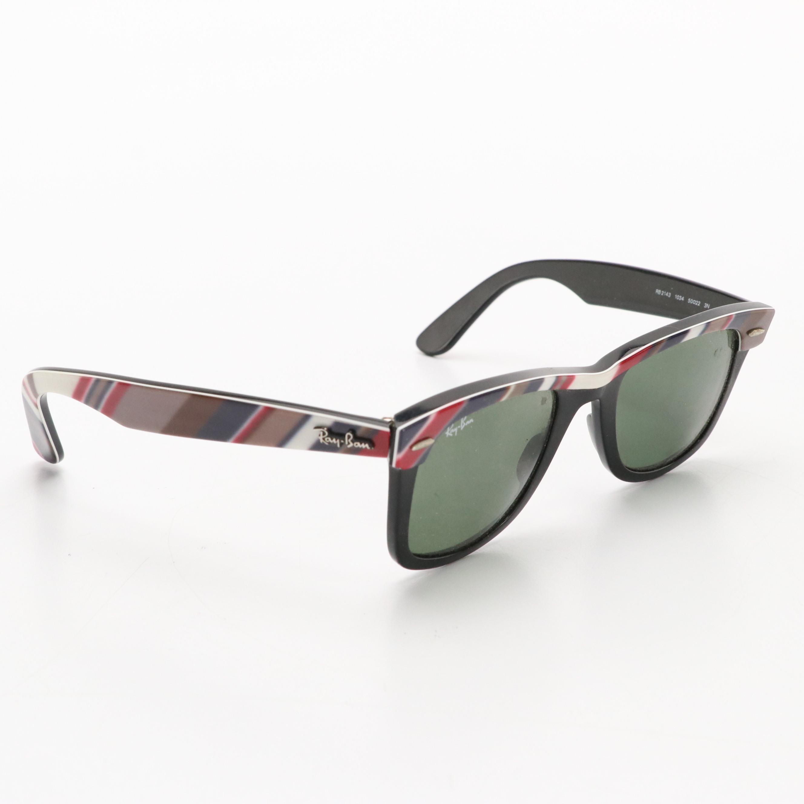 Bvlgari Rectangular, Ray-Ban Wayfarer II, Coach Blair & Other Sunglasses W Cases