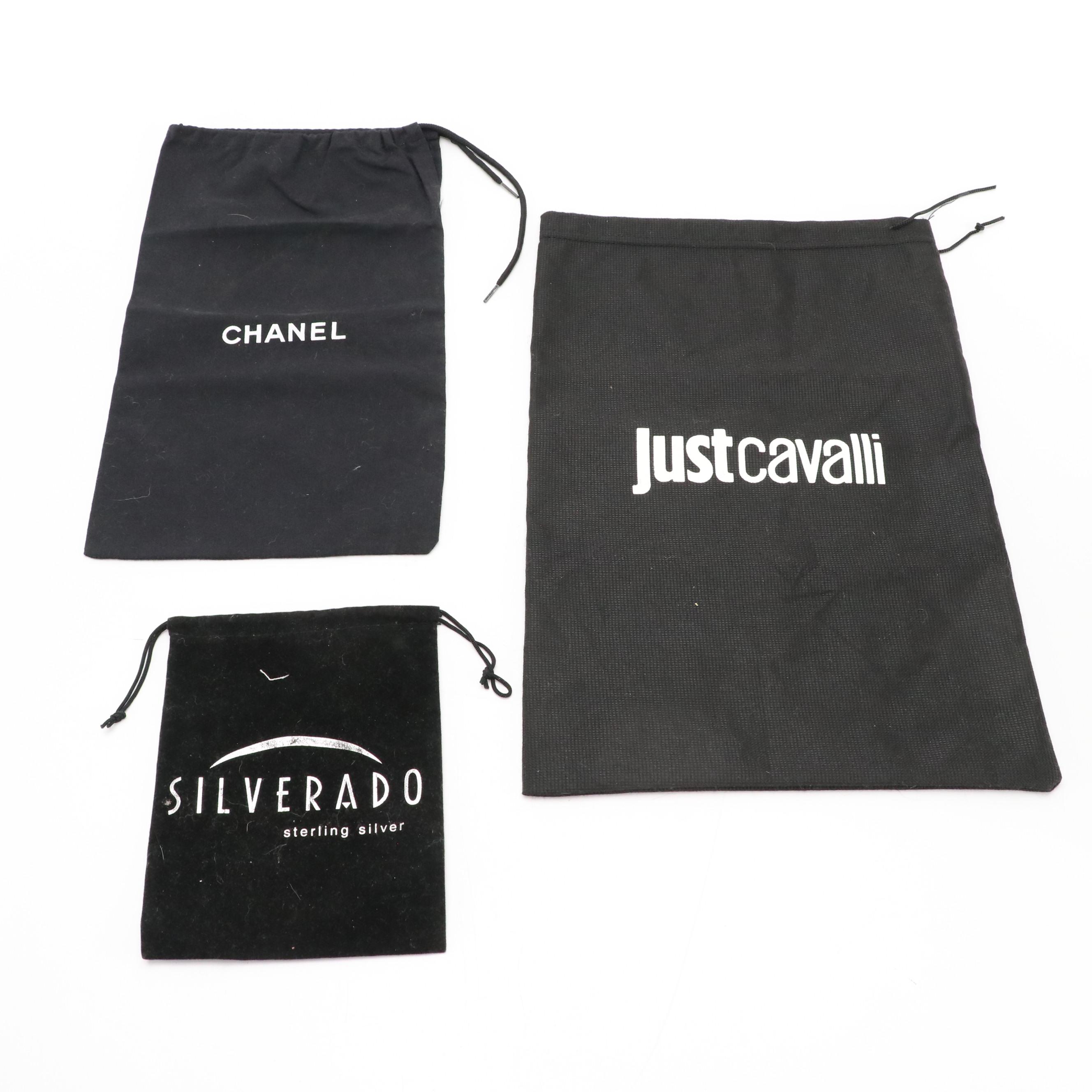 Dust Bags from Chanel, Fendi, Louis Vuitton & More w/ Other Drawstring Bag