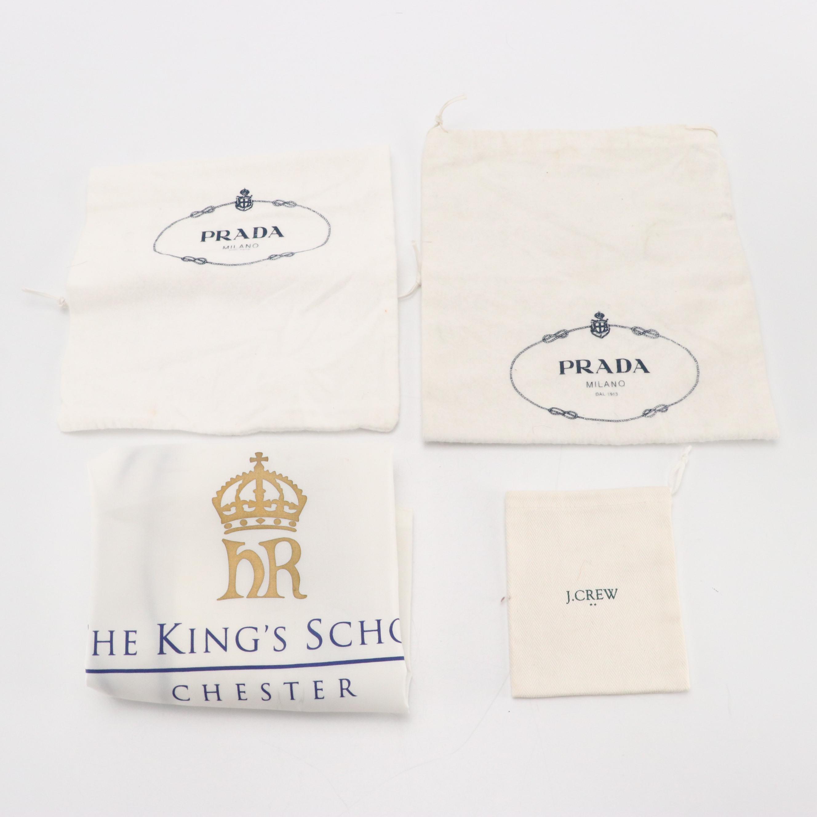 Dust Bags from Chanel, Fendi, Louis Vuitton & More w/ Other Drawstring Bag