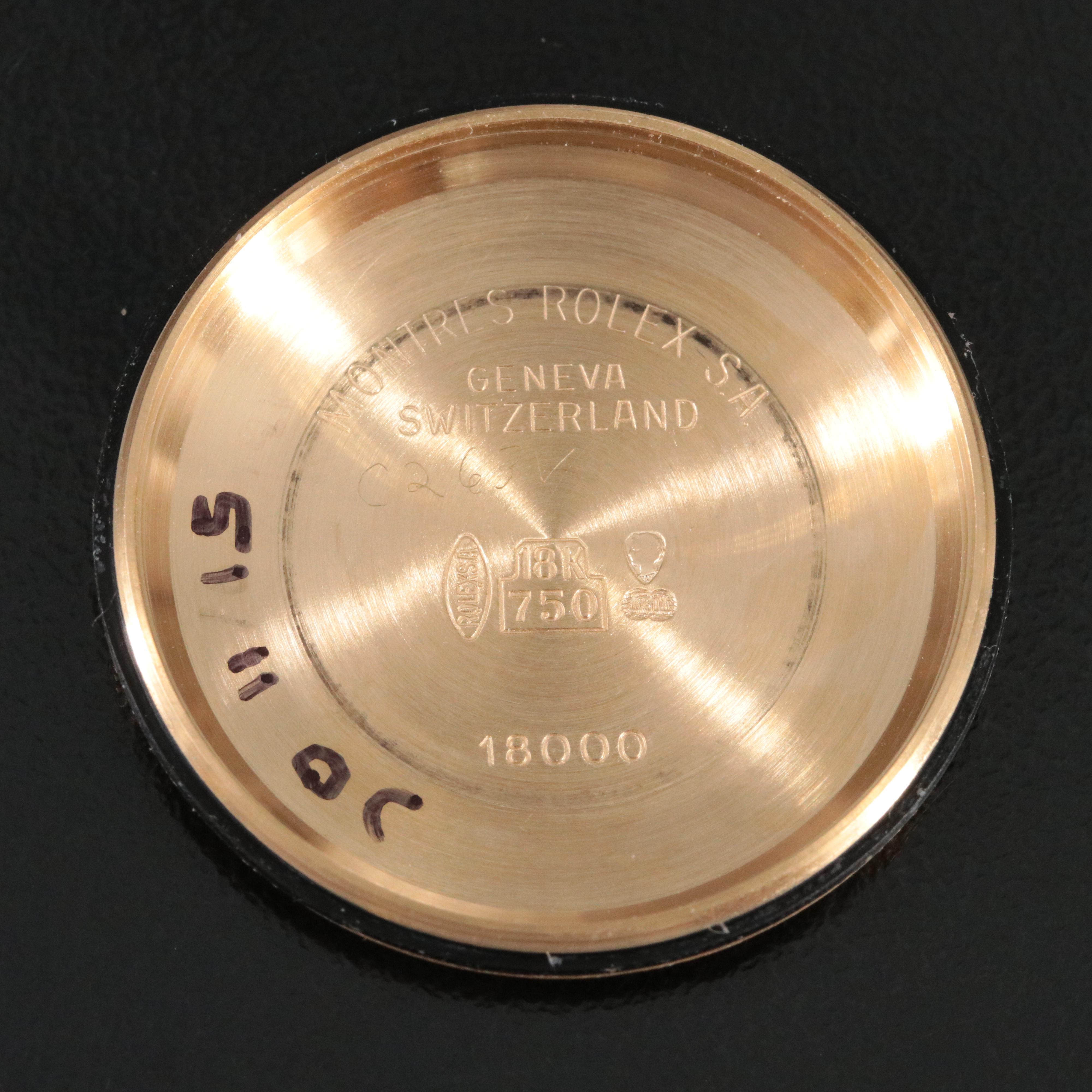 1985 Rolex Day Date Custom Diamond Dial and Bezel President Band Watch