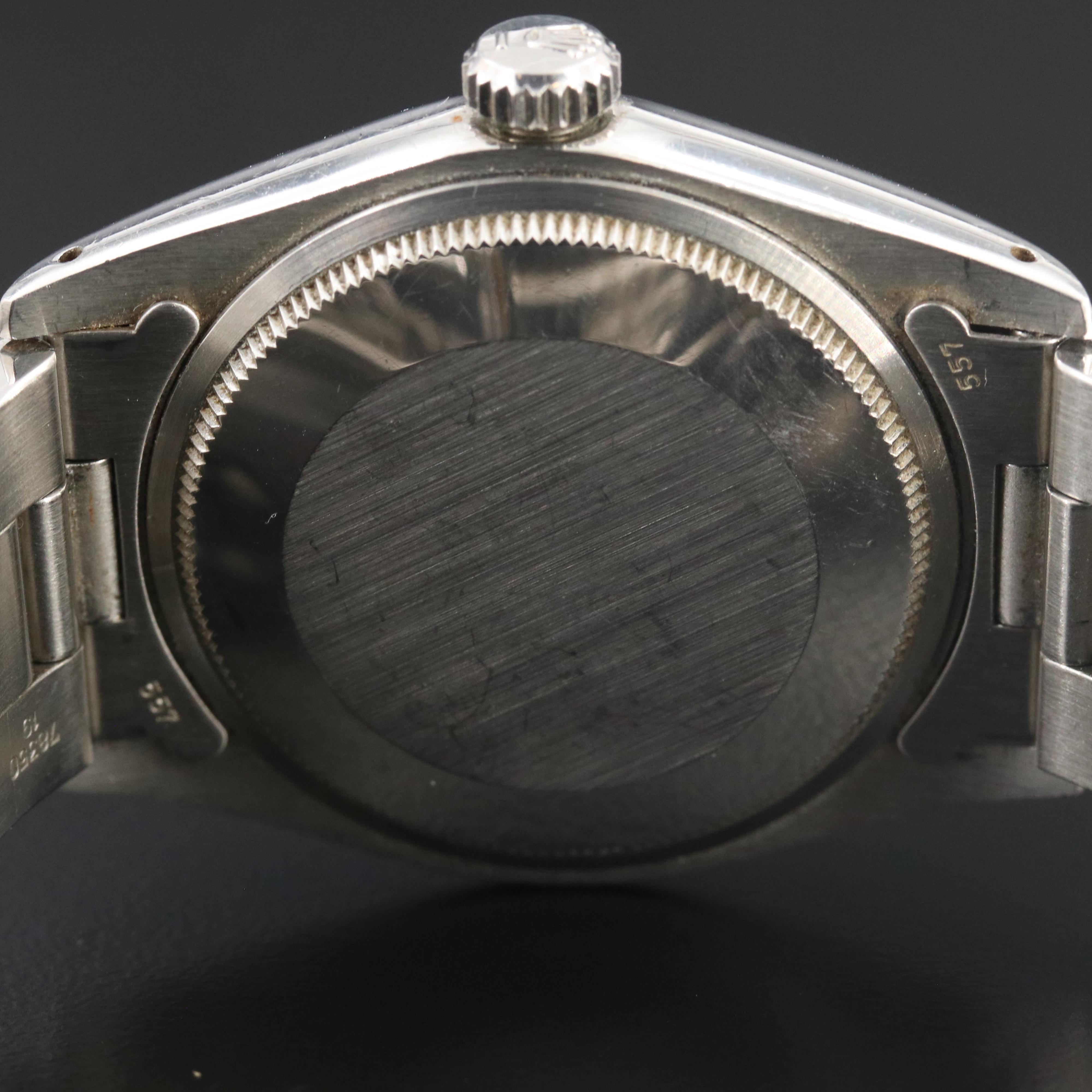 Rolex Oyster Perpetual Date 1500 "Sigma Dial" 34mm Steel Automatic Watch c.1975