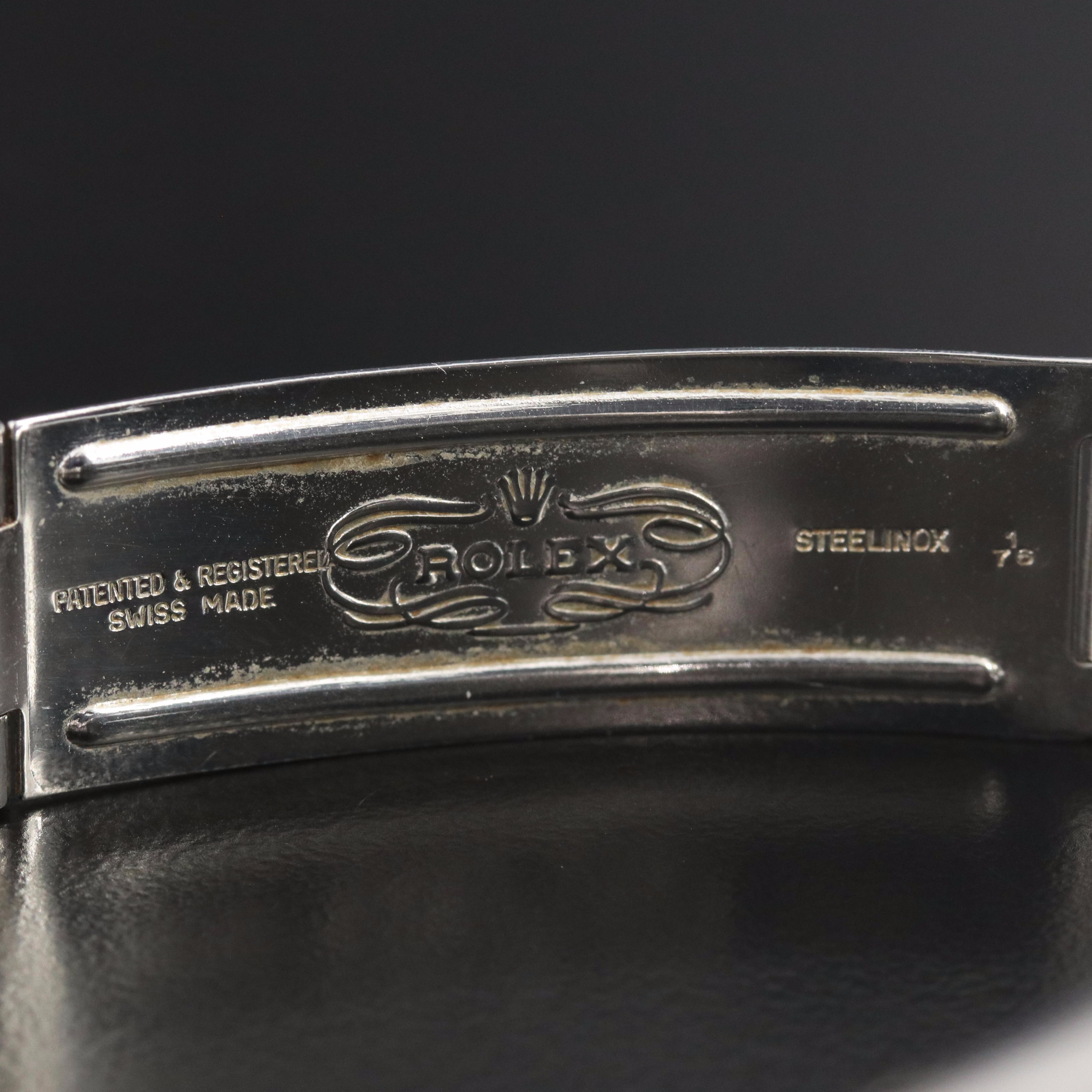 Rolex Oyster Perpetual Date 1500 "Sigma Dial" 34mm Steel Automatic Watch c.1975