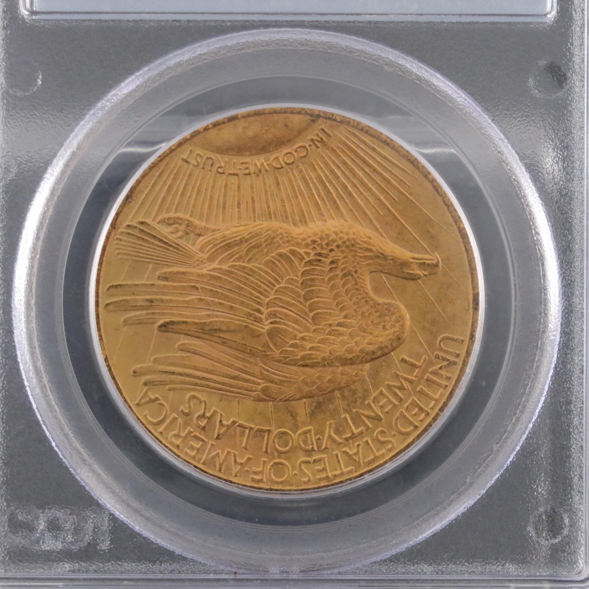 PCGS MS64 1924 St. Gaudens U.S. Twenty Dollar Gold Coin