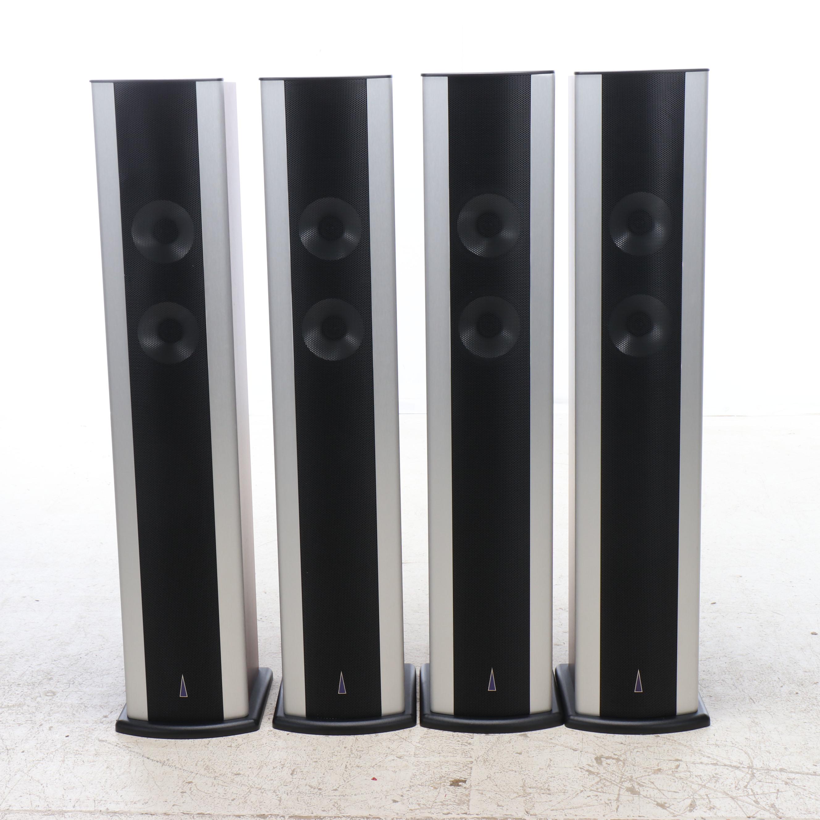 Bohlender-Graebener Radia Series and Dahlquist PDQ-1500 Subwoofer