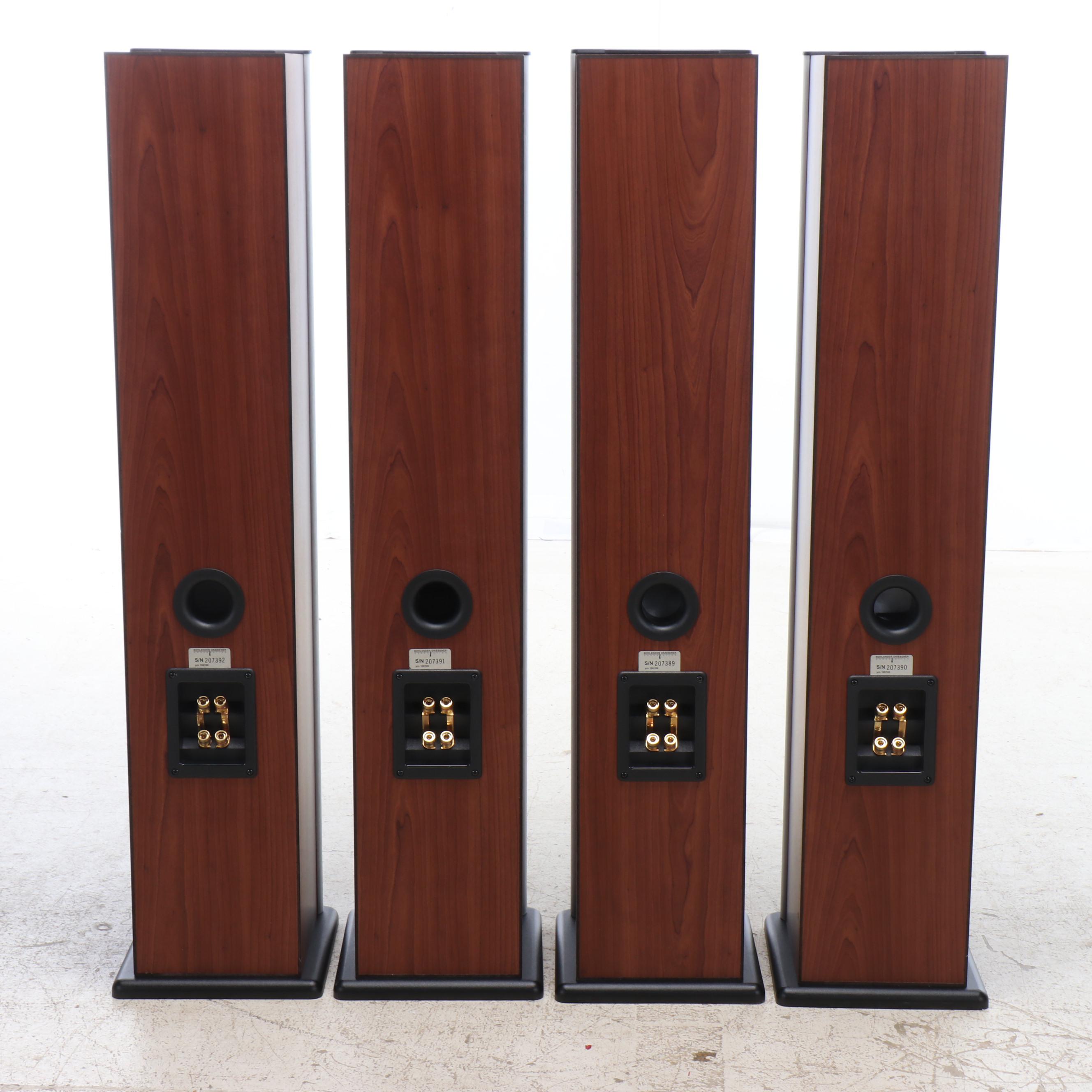 Bohlender-Graebener Radia Series and Dahlquist PDQ-1500 Subwoofer