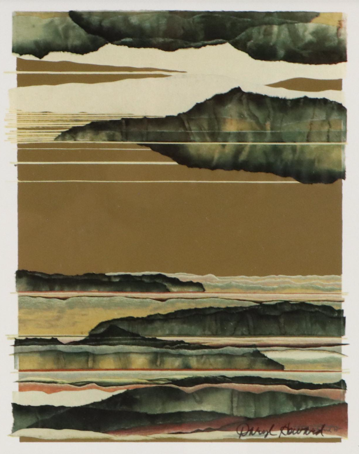 Daryl Howard Seriolithograph "Listening to Night Shadows"