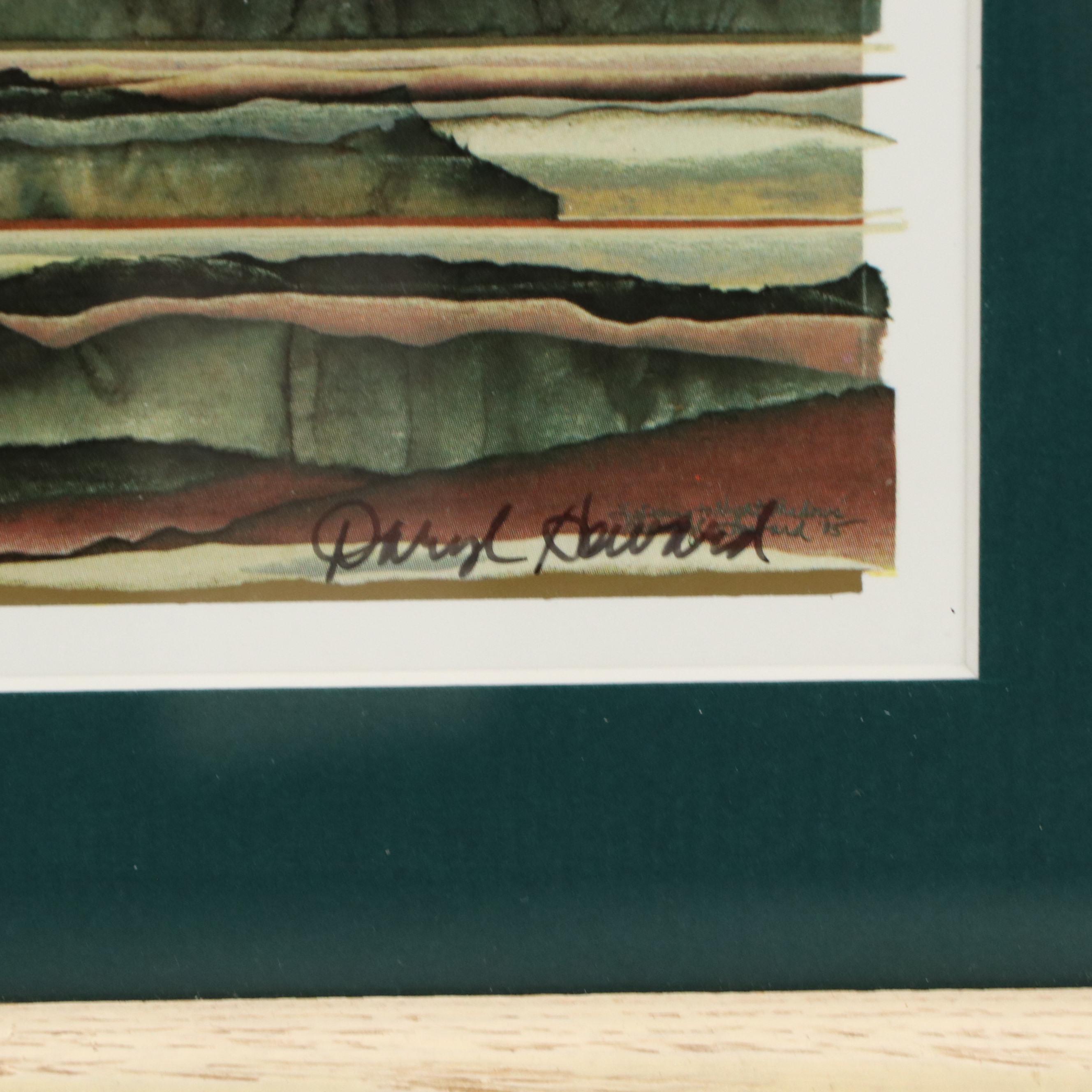 Daryl Howard Seriolithograph "Listening to Night Shadows"