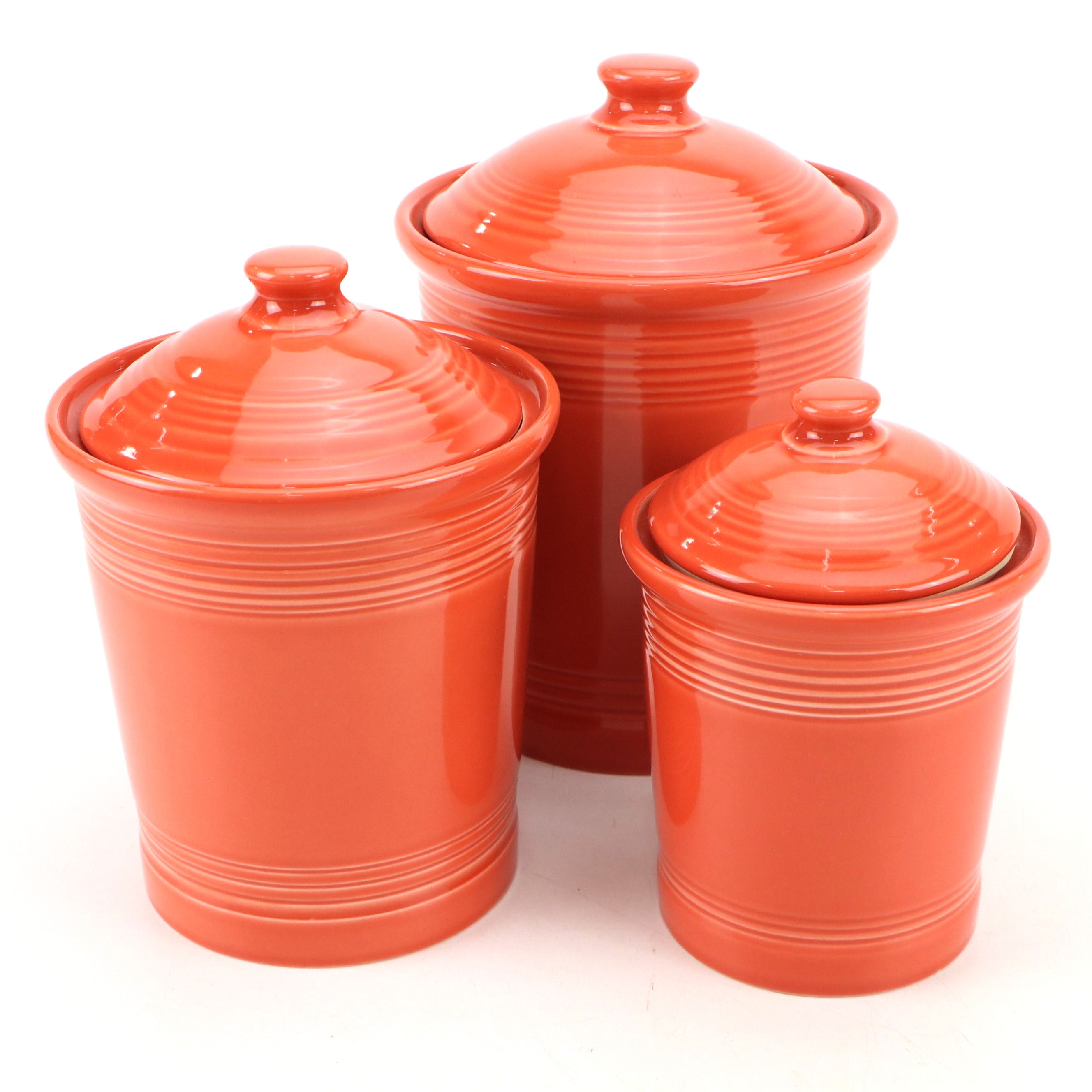 Homer Laughlin "Fiesta" Ceramic Canisters Set