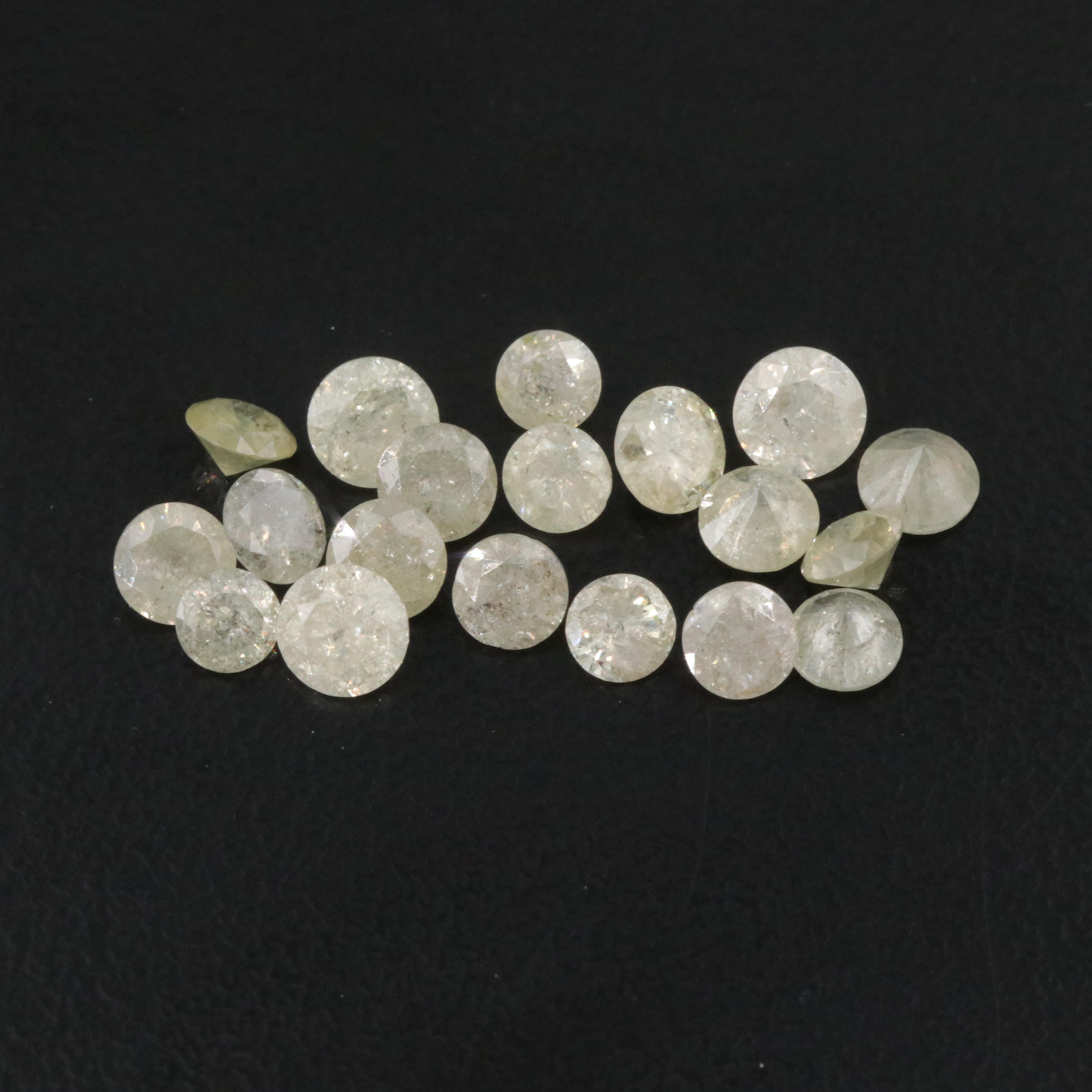 Loose 5.95 CTW Diamonds