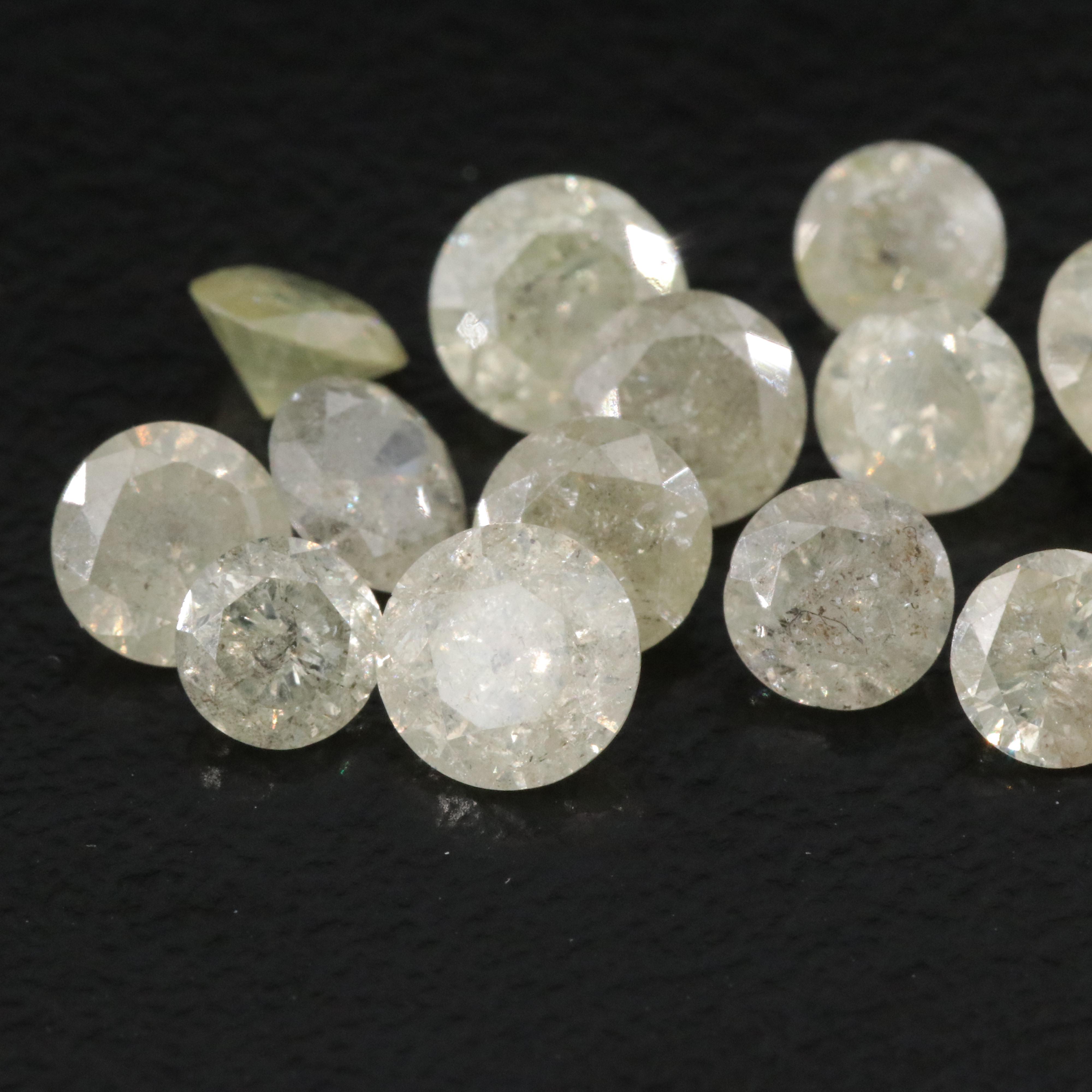 Loose 5.95 CTW Diamonds