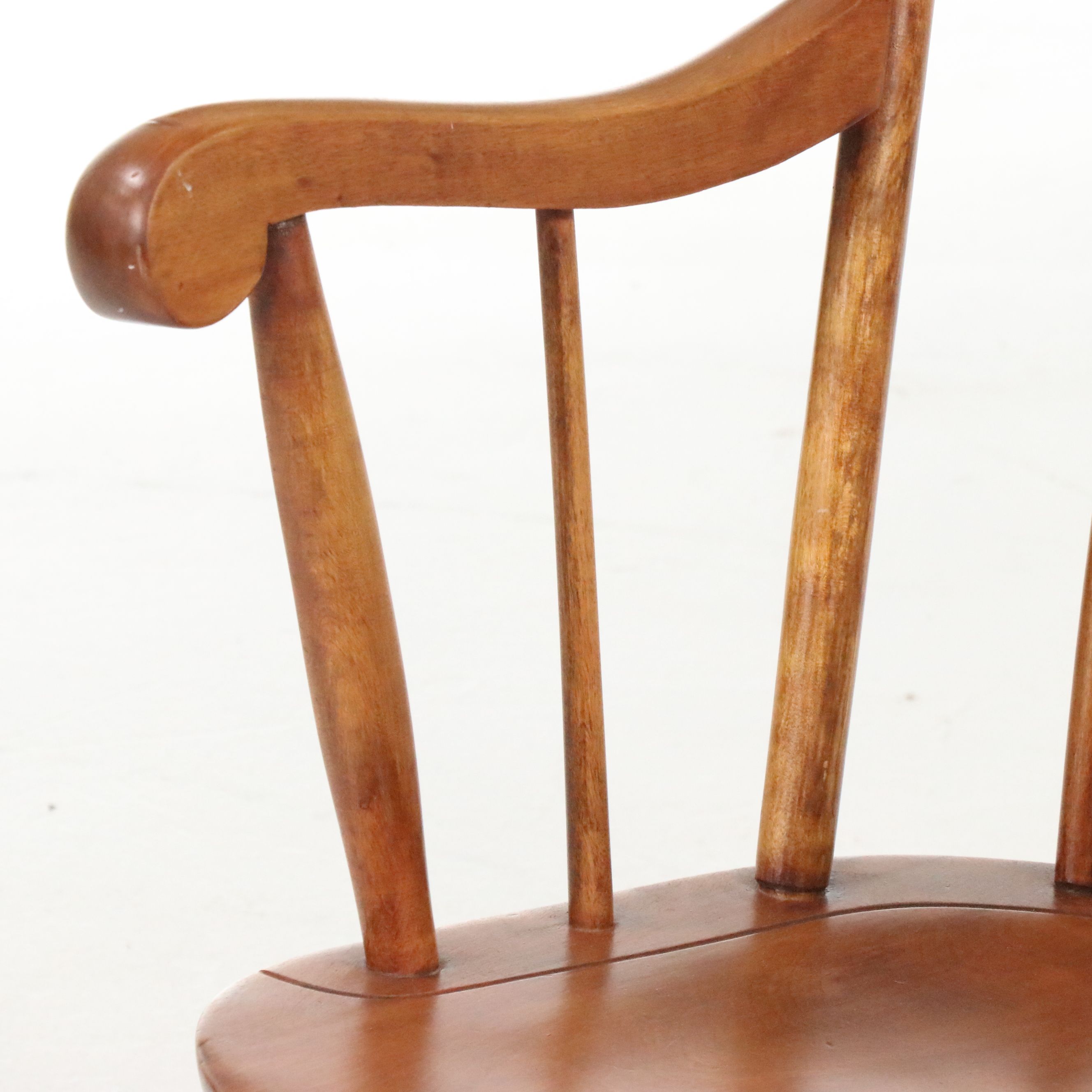 Nichols & Stone Walnut Rocking Chair