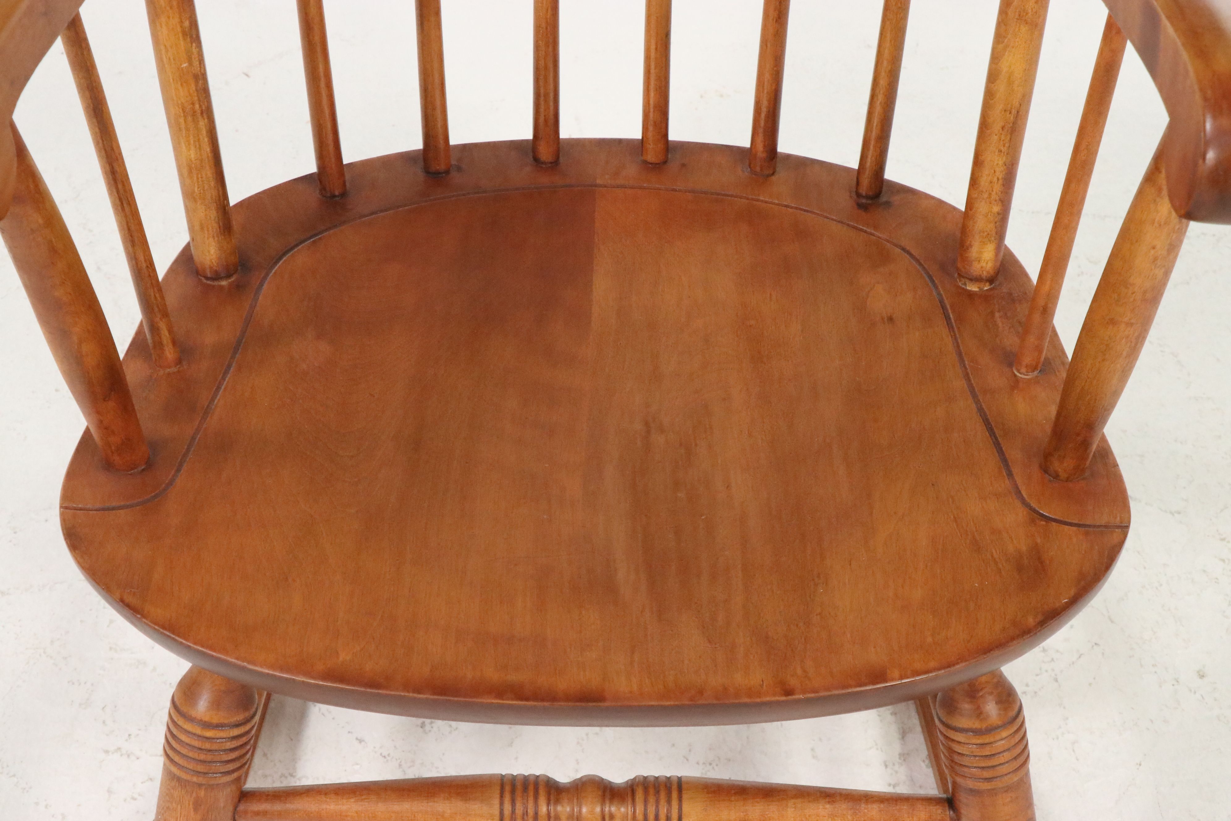 Nichols & Stone Walnut Rocking Chair