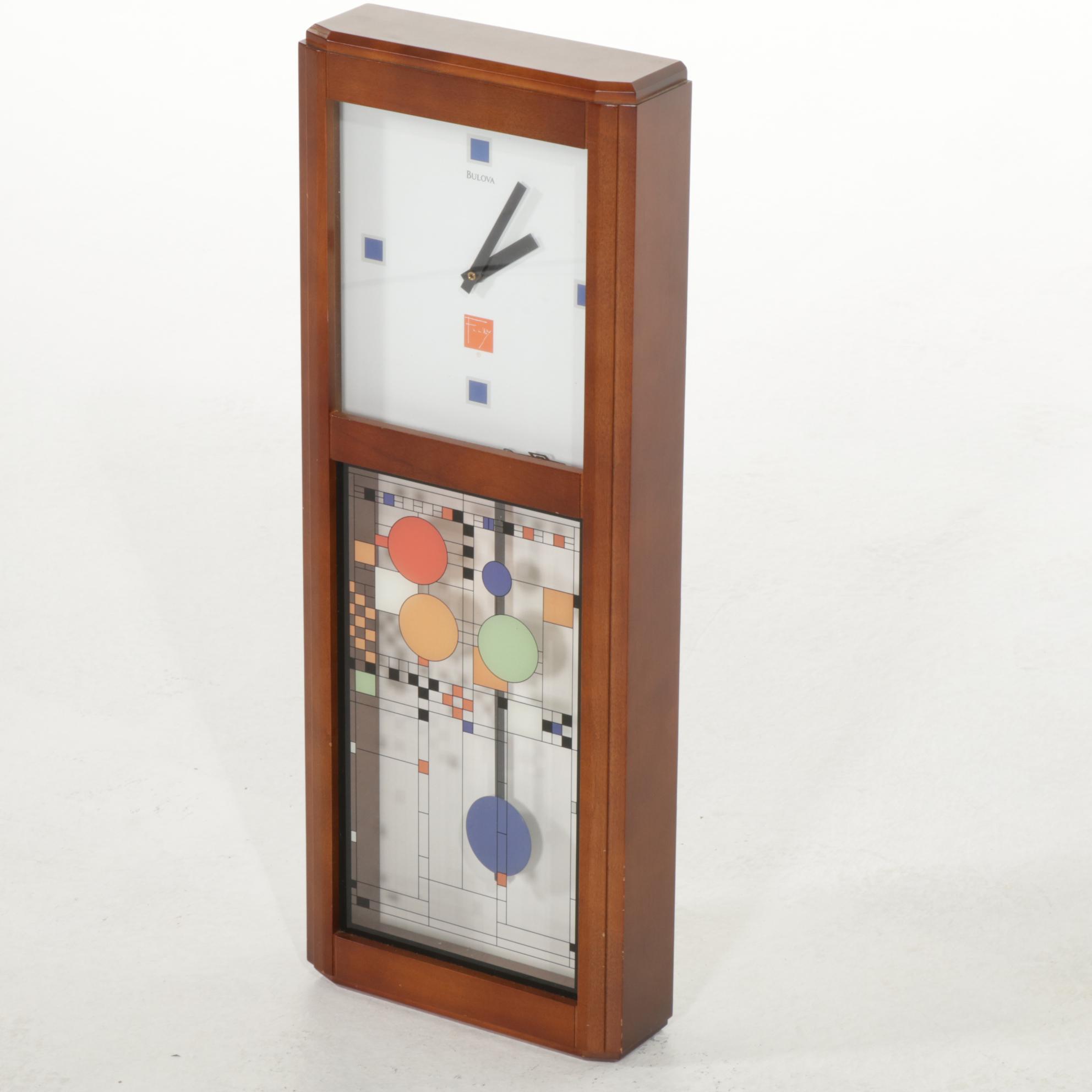 Bulova Frank Lloyd Wright "Coonley House" Wall Clock