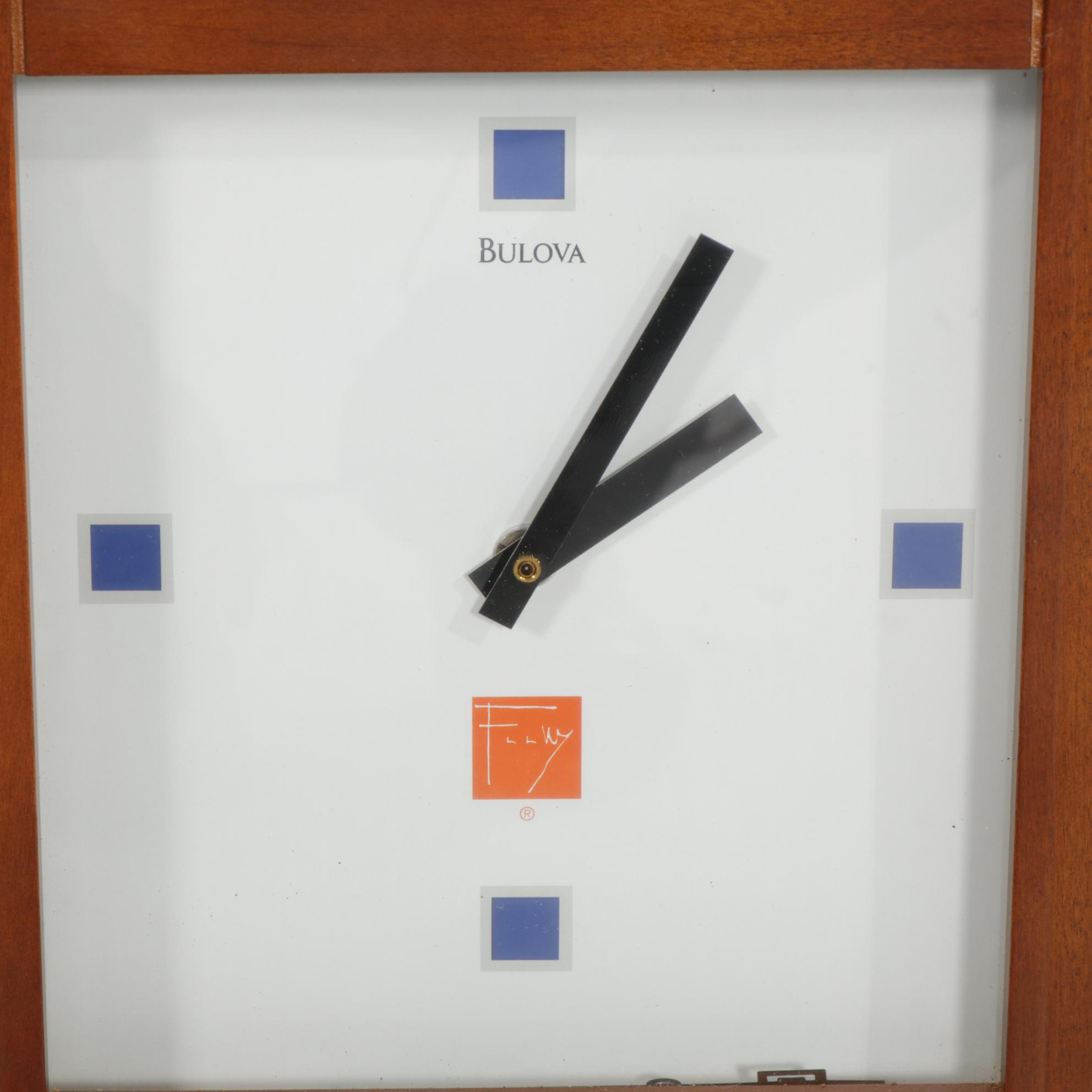 Bulova Frank Lloyd Wright "Coonley House" Wall Clock