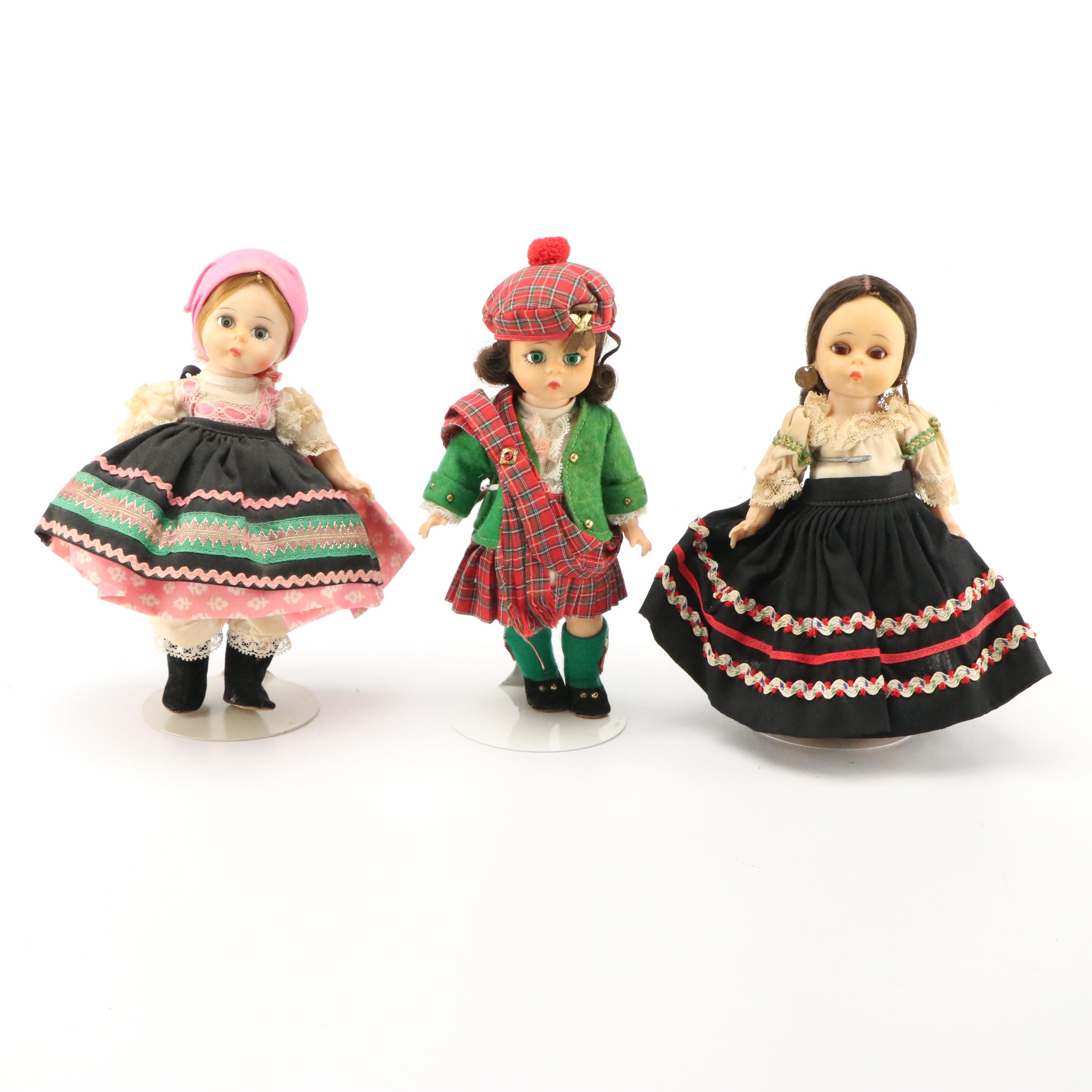 Madame Alexander "Yugoslavia," "Scottish" and More Dolls