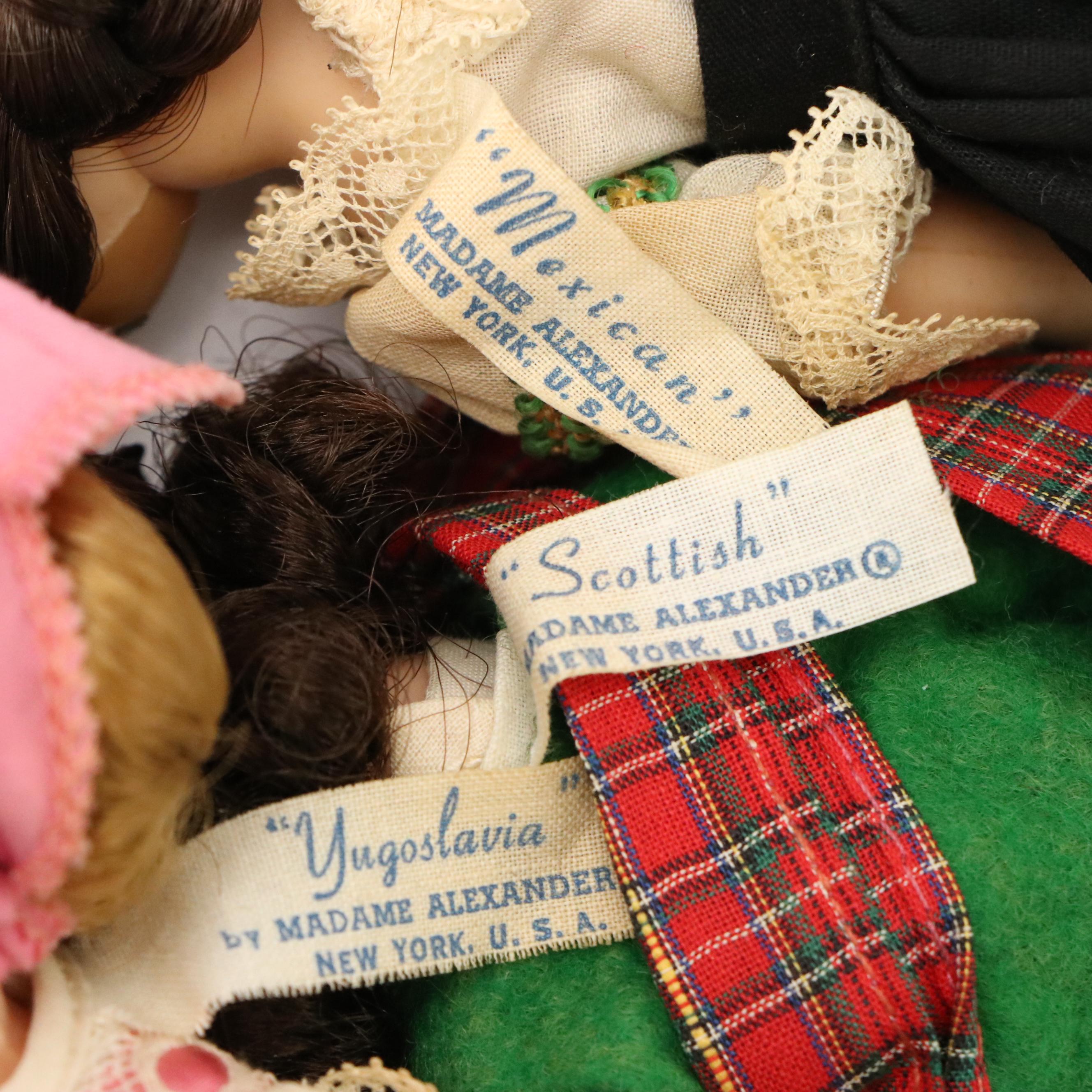 Madame Alexander "Yugoslavia," "Scottish" and More Dolls