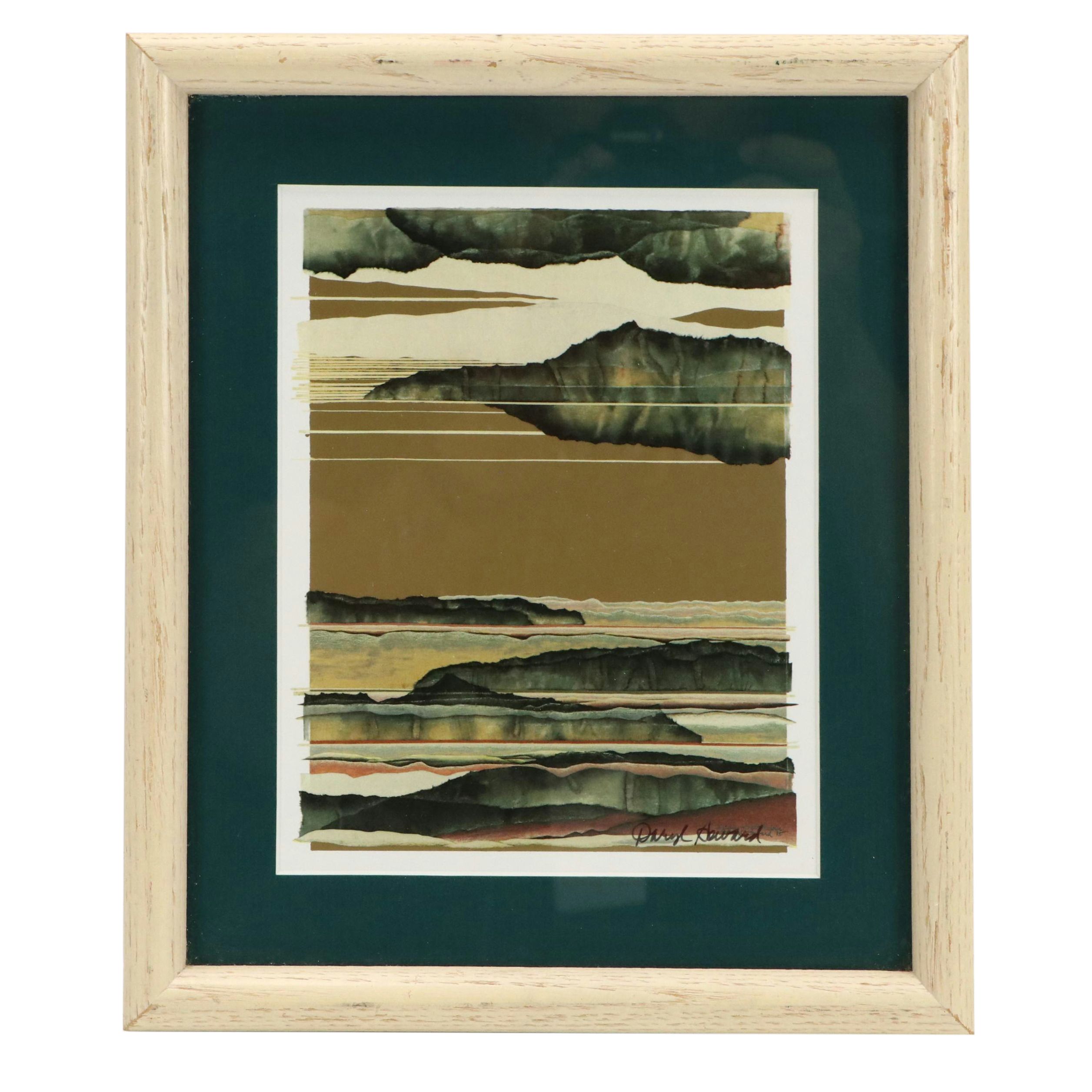 Daryl Howard Seriolithograph "Listening to Night Shadows"