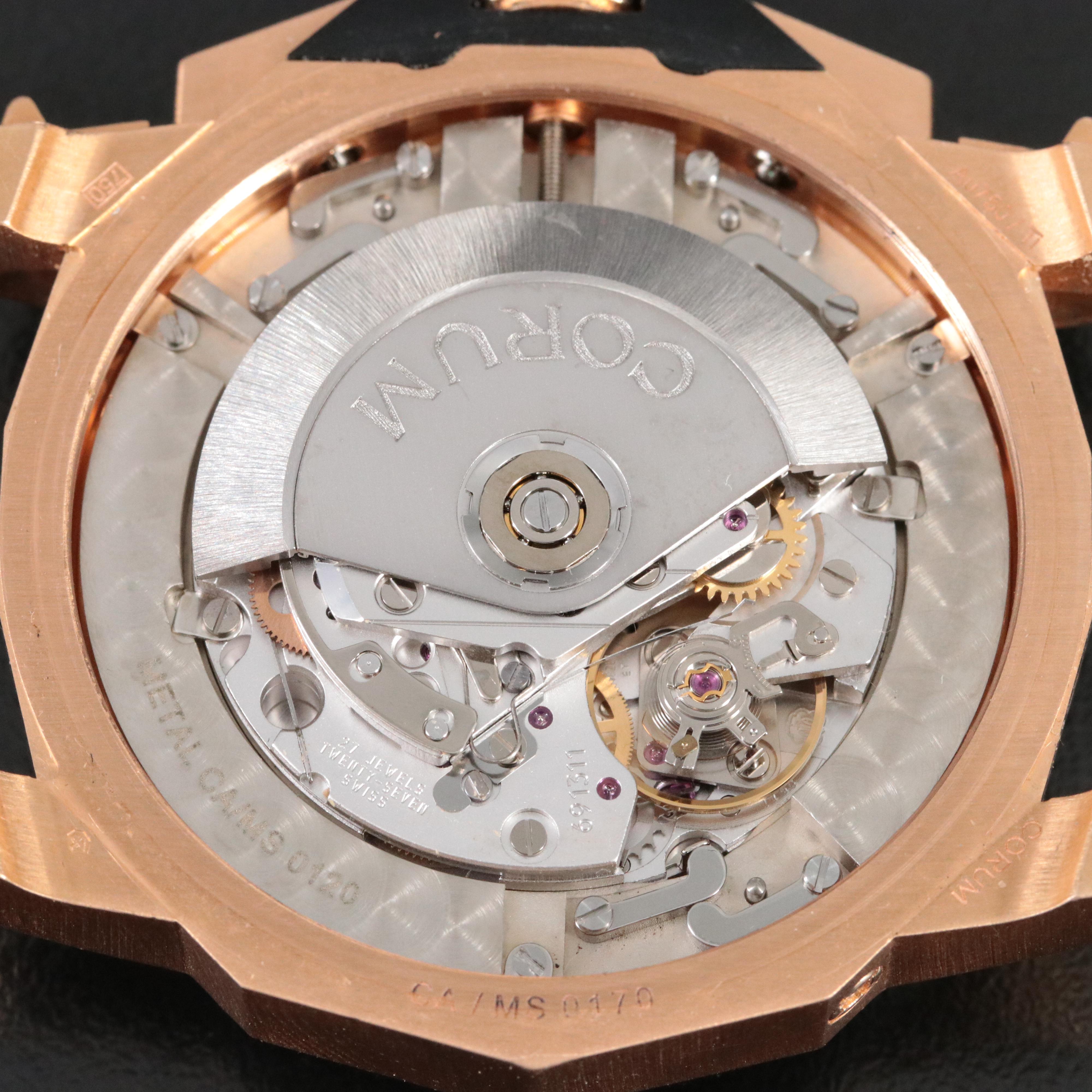 Corum Admirals Cup 18K Rose Gold 48mm Automatic Watch 753.935.91/0371AN12