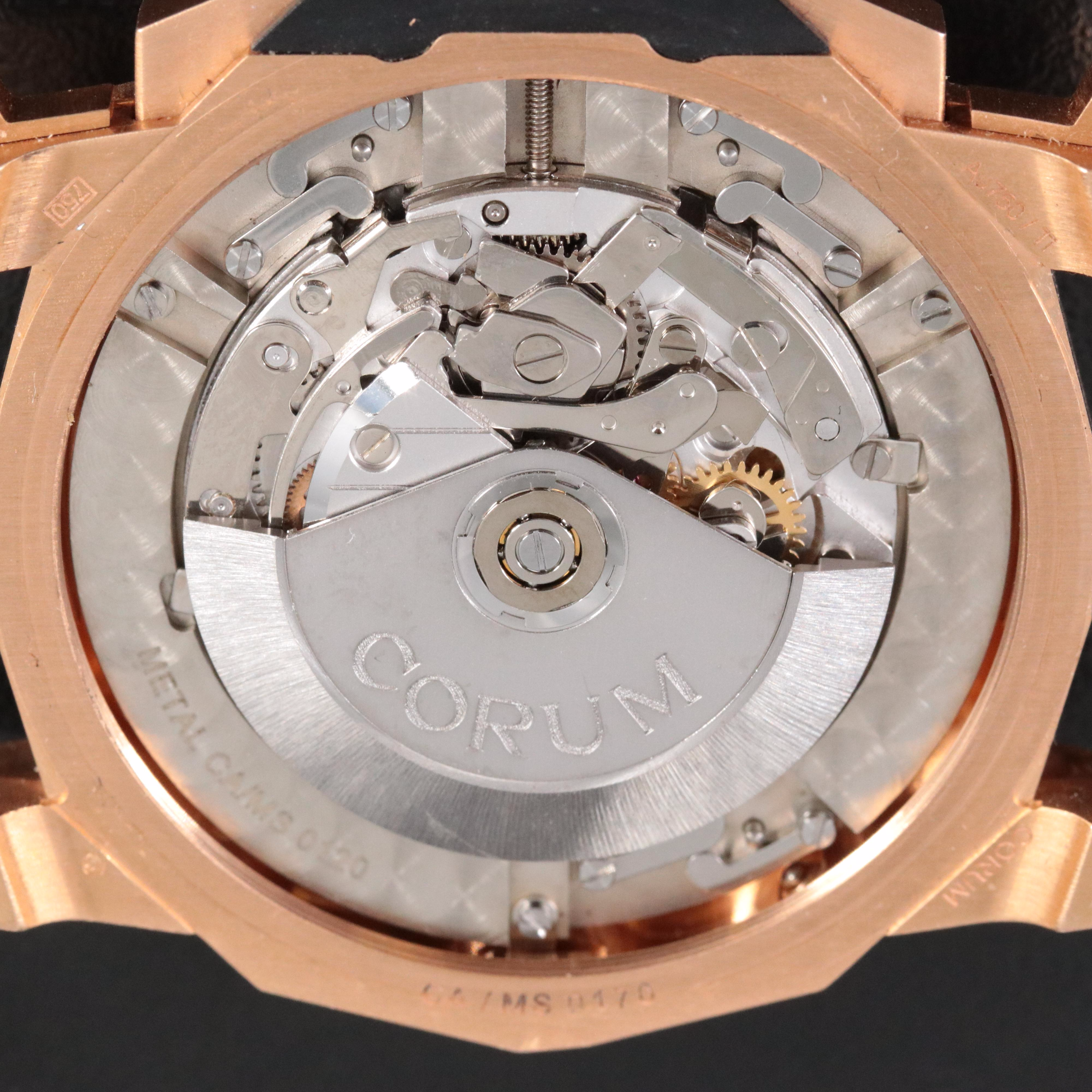 Corum Admirals Cup 18K Rose Gold 48mm Automatic Watch 753.935.91/0371AN12