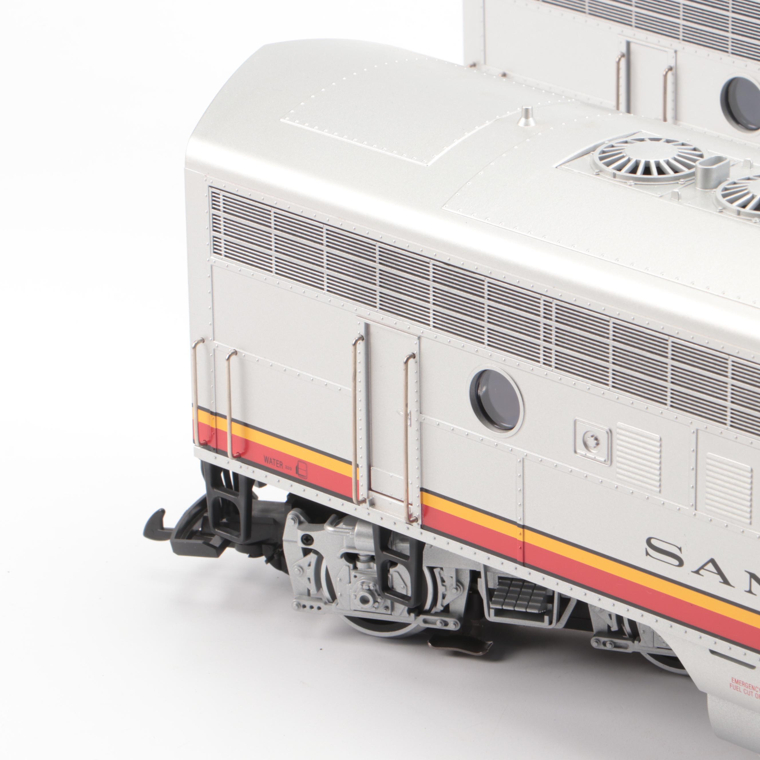 LGB Santa Fe F7B and Santa Fe F7-A G Scale Locomotives