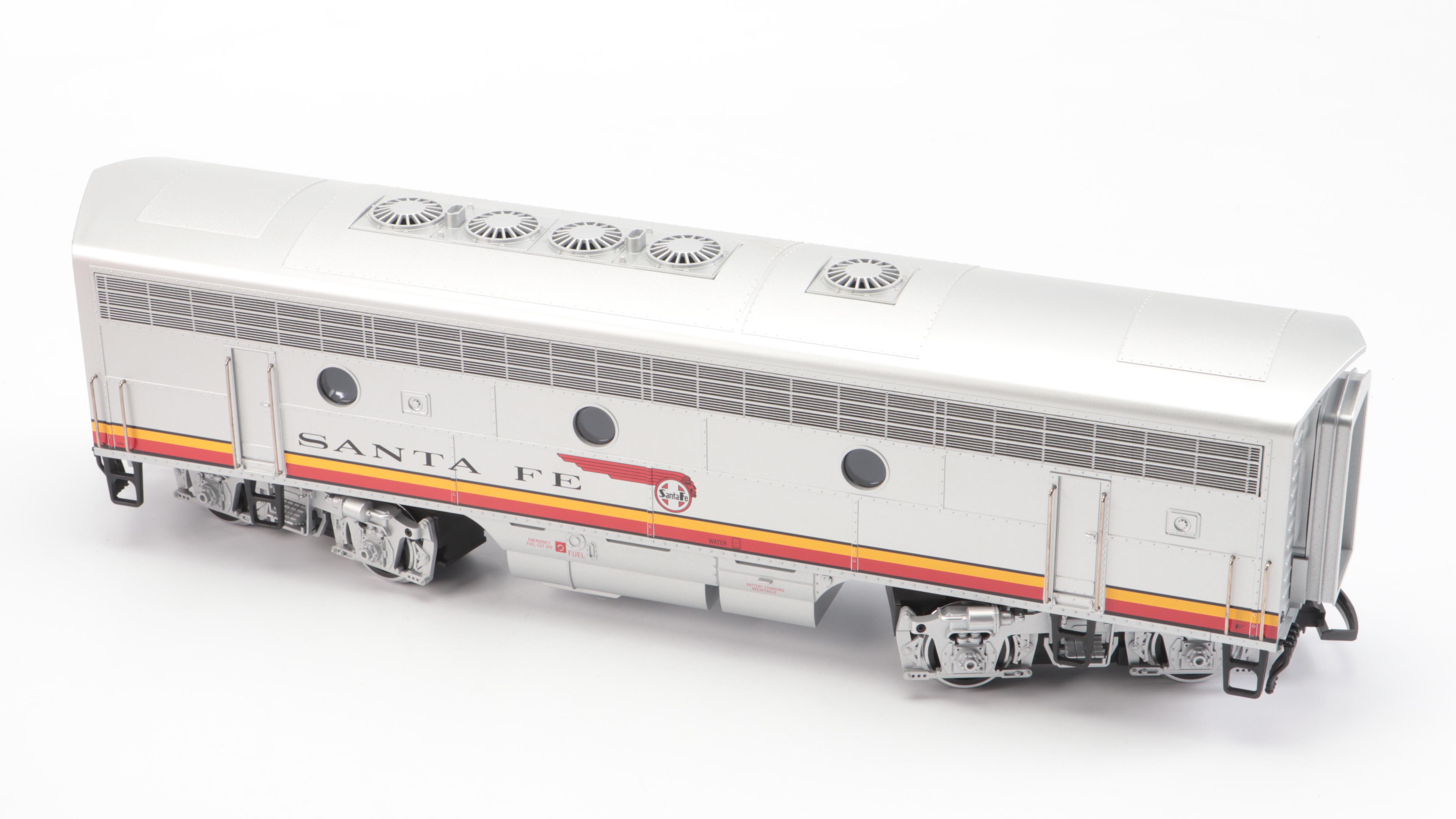 LGB Santa Fe F7B and Santa Fe F7-A G Scale Locomotives