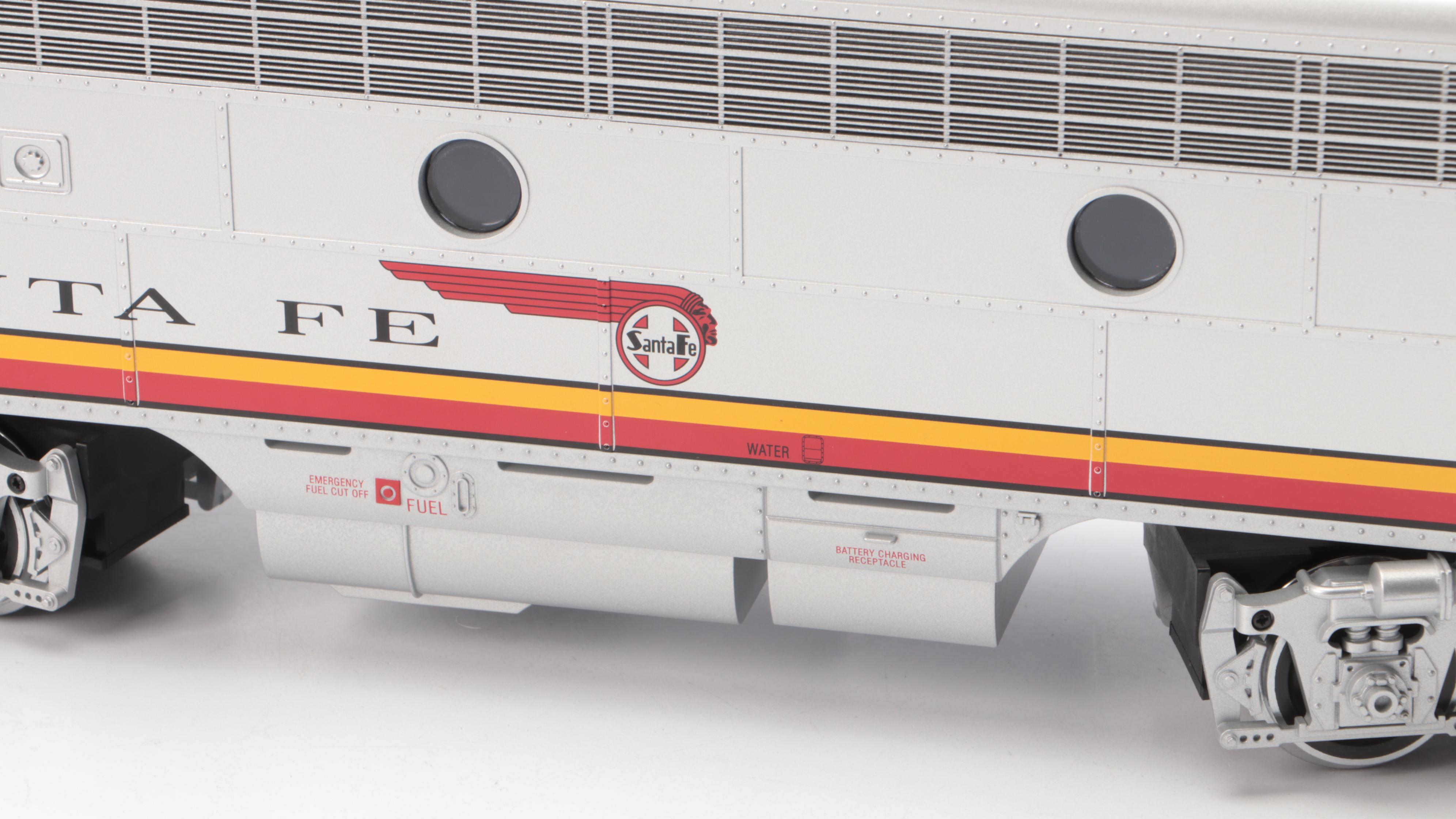 LGB Santa Fe F7B and Santa Fe F7-A G Scale Locomotives