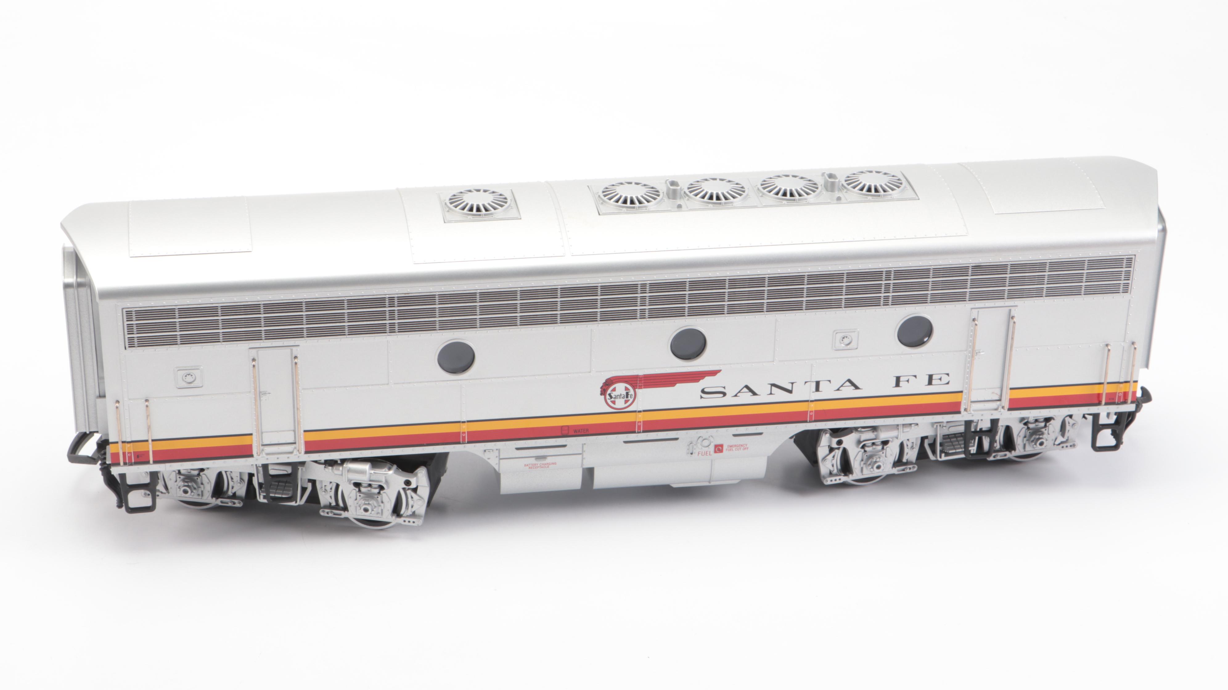 LGB Santa Fe F7B and Santa Fe F7-A G Scale Locomotives