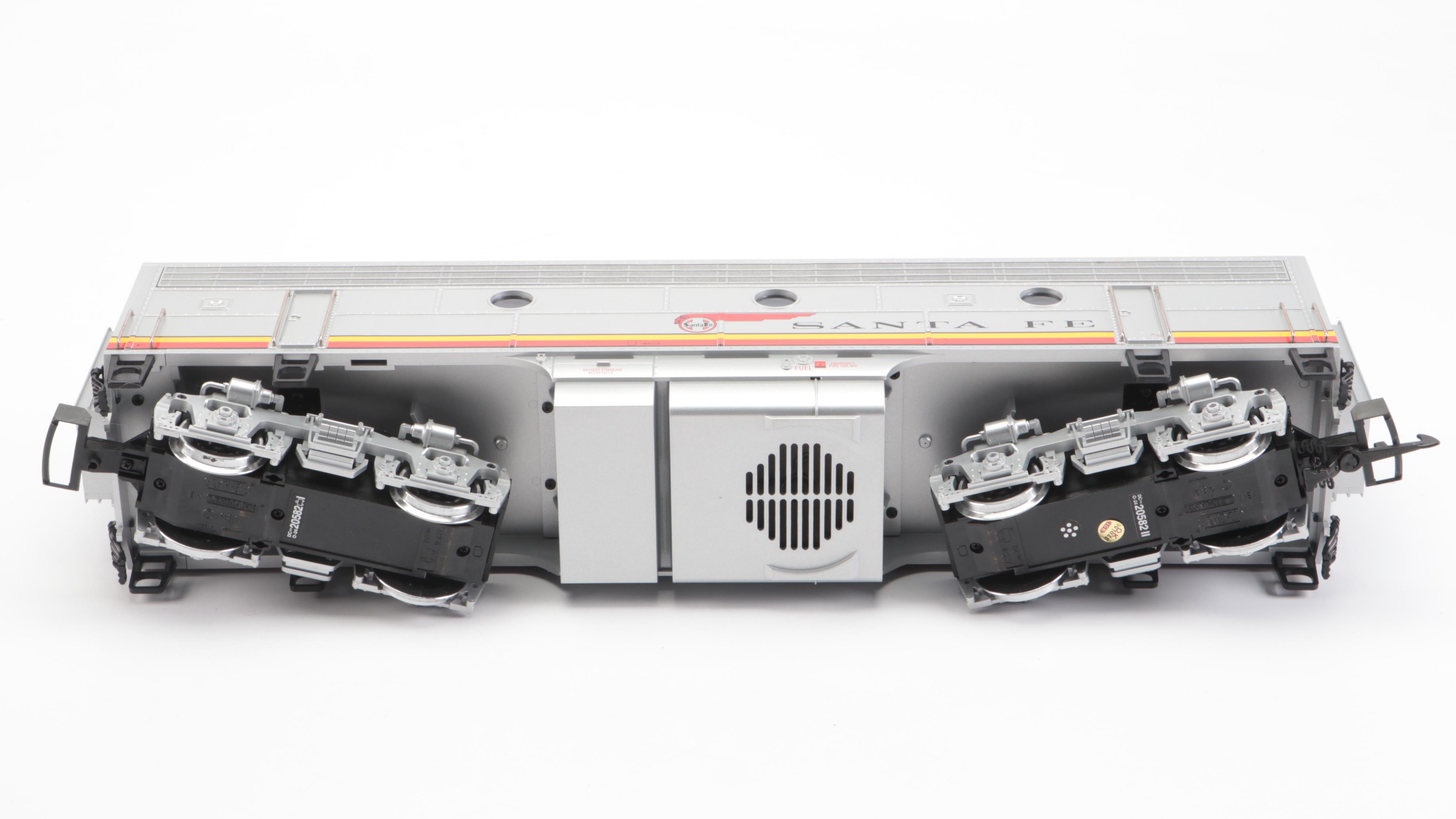 LGB Santa Fe F7B and Santa Fe F7-A G Scale Locomotives