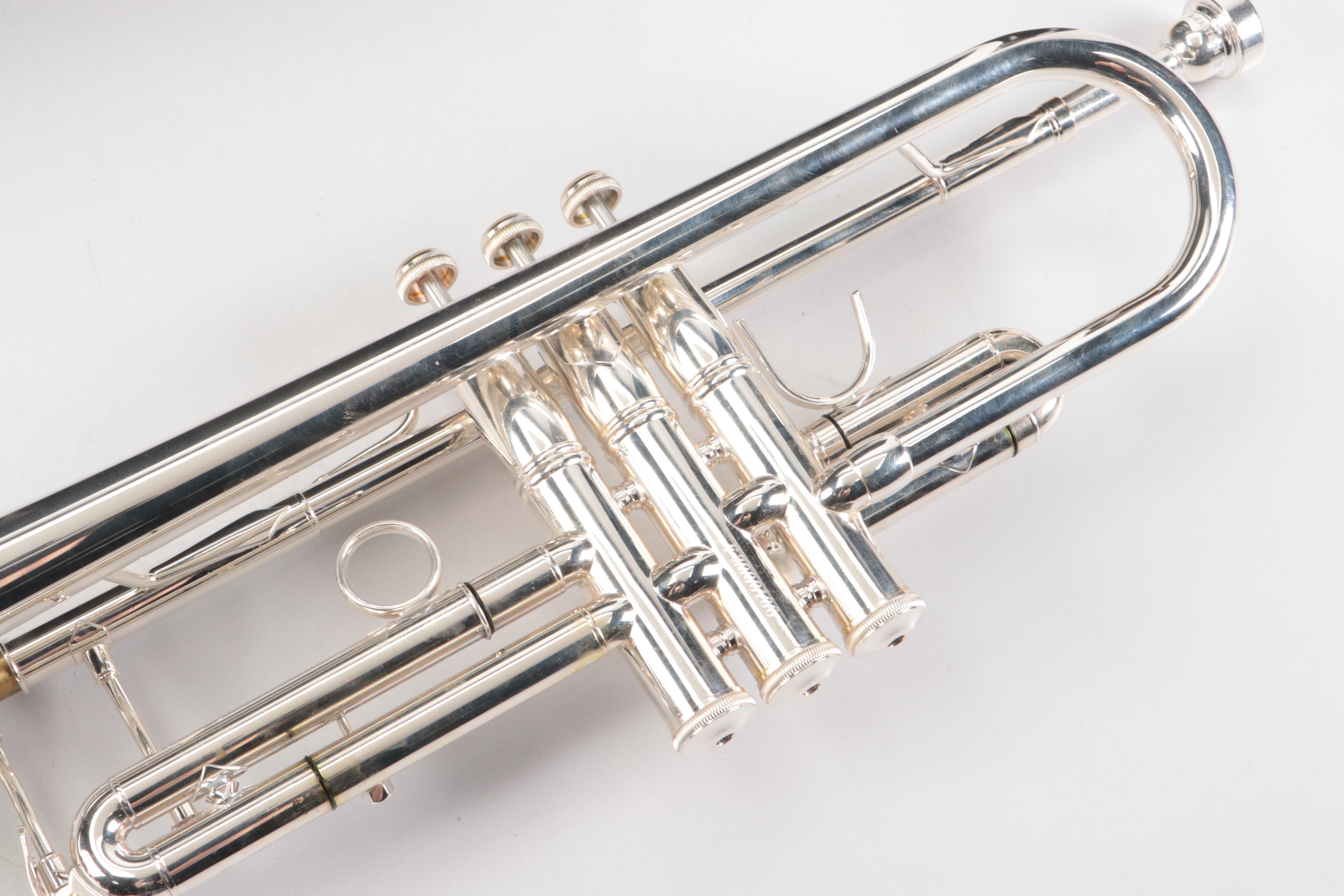 Andreas Eastman Trumpet with Nylon Travel Case and Sshhmute Practice Mute