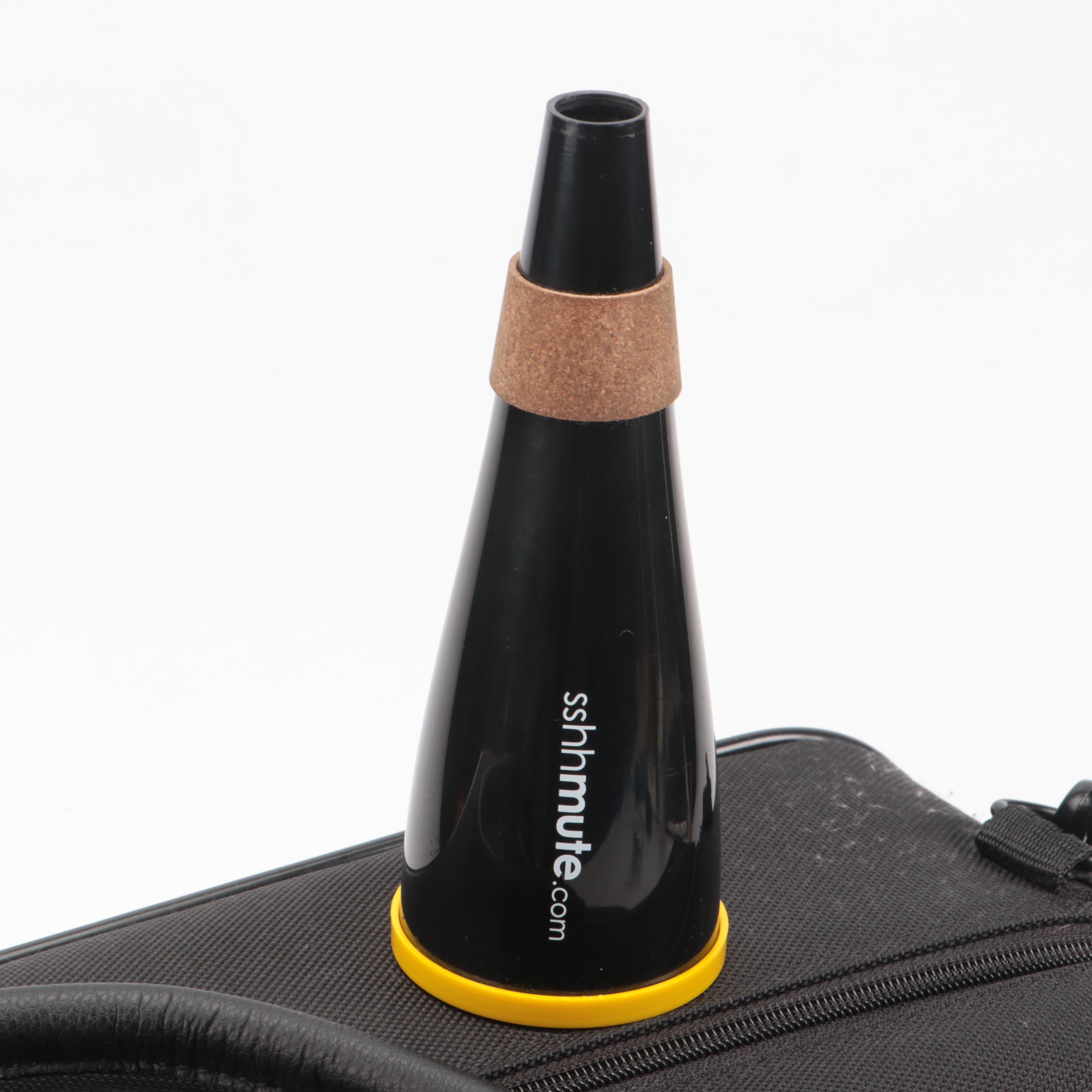 Andreas Eastman Trumpet with Nylon Travel Case and Sshhmute Practice Mute