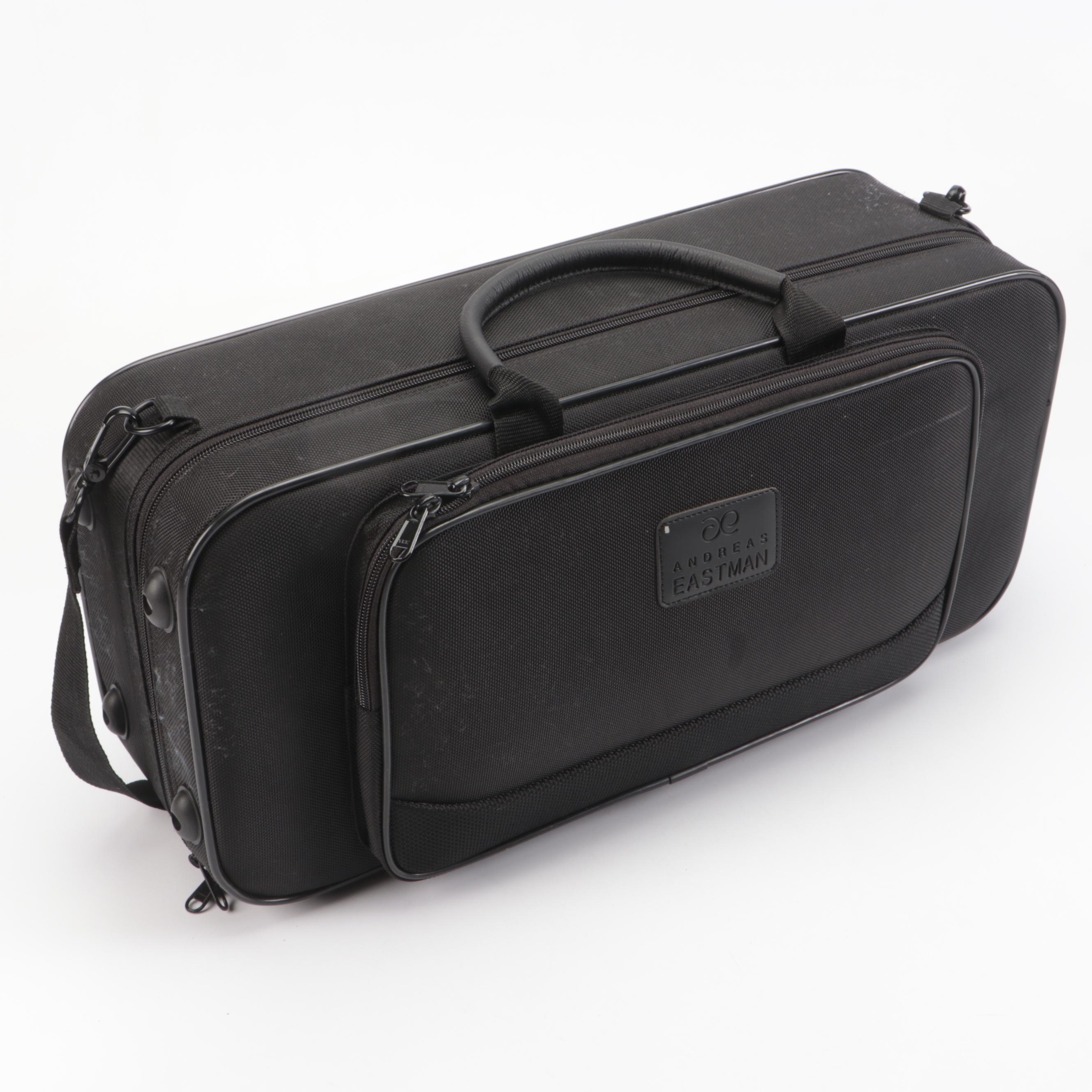 Andreas Eastman Trumpet with Nylon Travel Case and Sshhmute Practice Mute