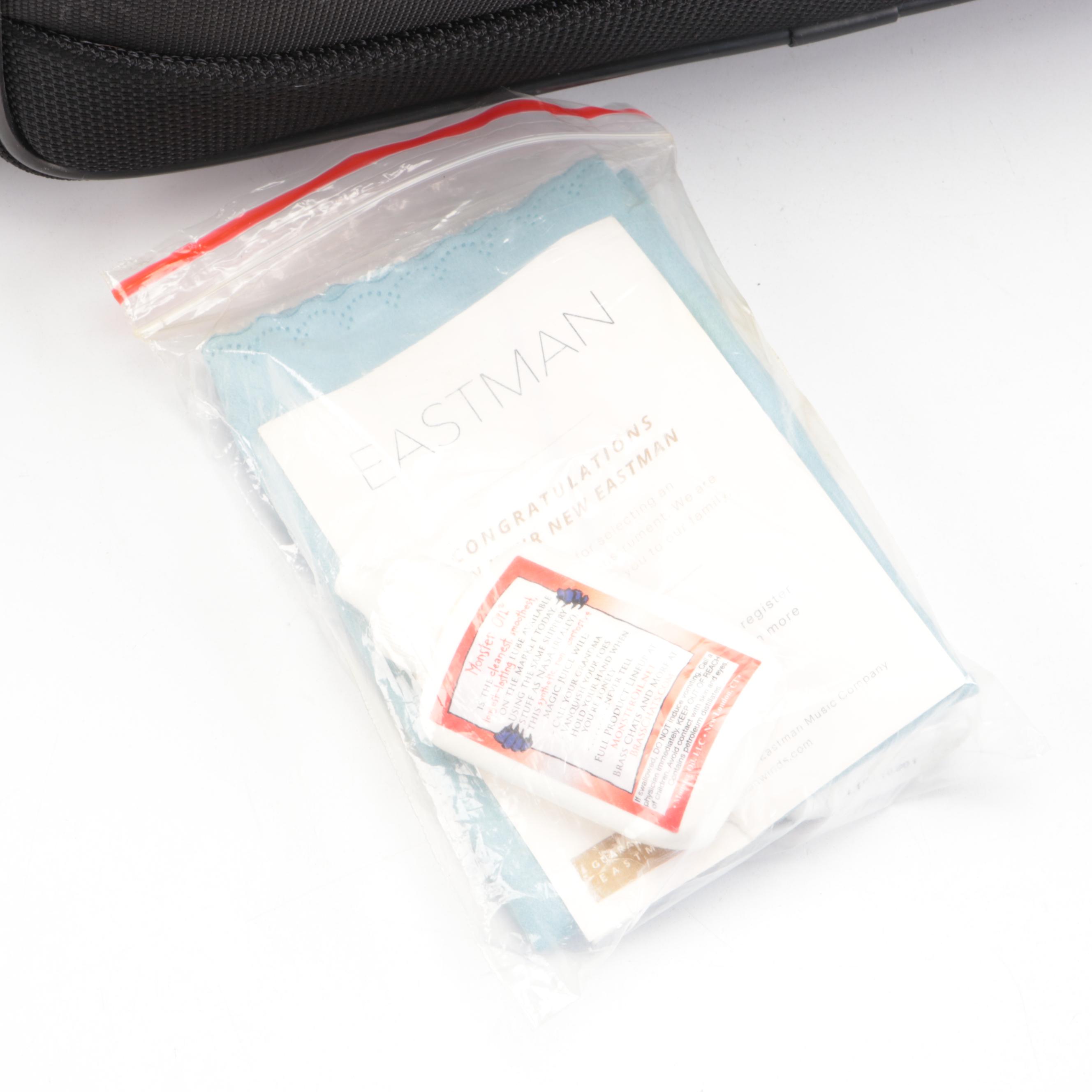 Andreas Eastman Trumpet with Nylon Travel Case and Sshhmute Practice Mute