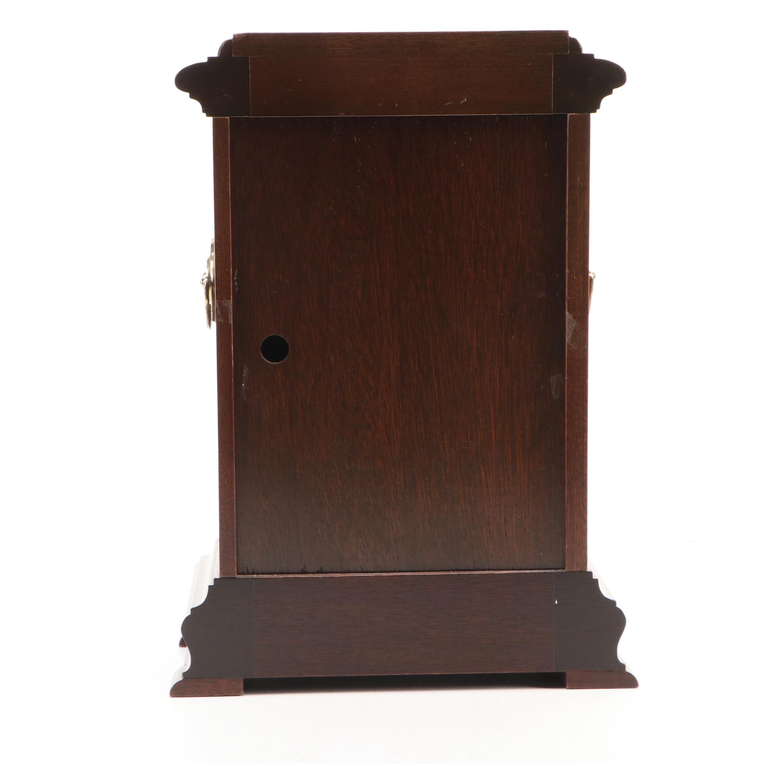Seth Thomas Westminster Chime Inlaid Mantle Clock